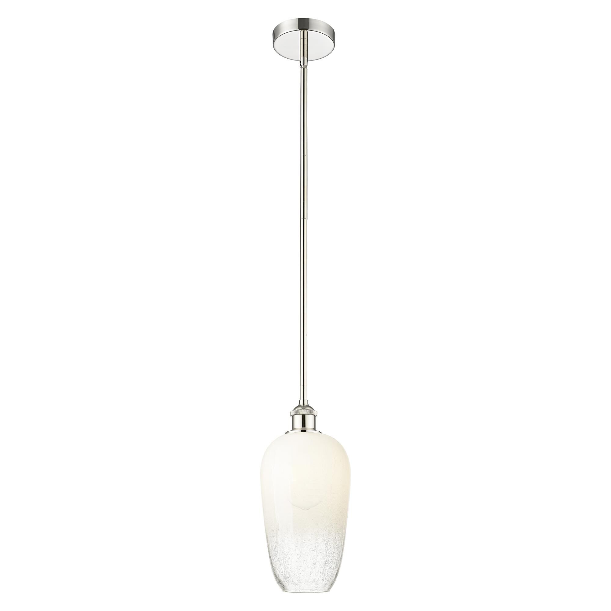 Shown in Polished Nickel finish and Opal glass