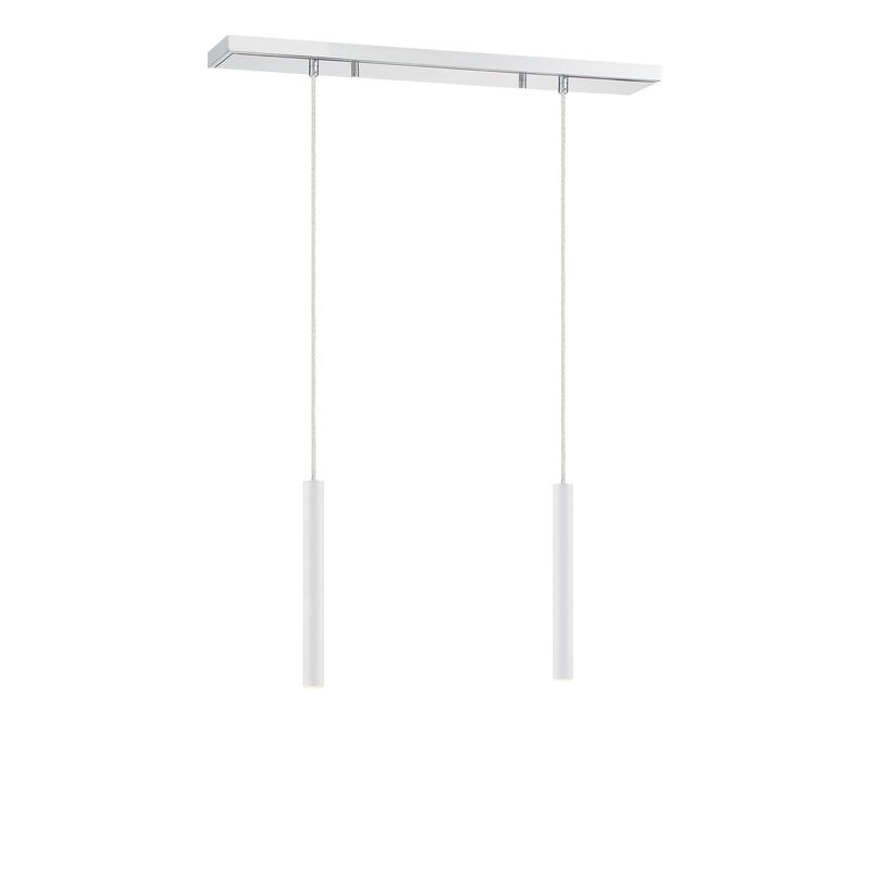 Forest 30 Inch 2 Light LED Linear Suspension Light by Z-Lite