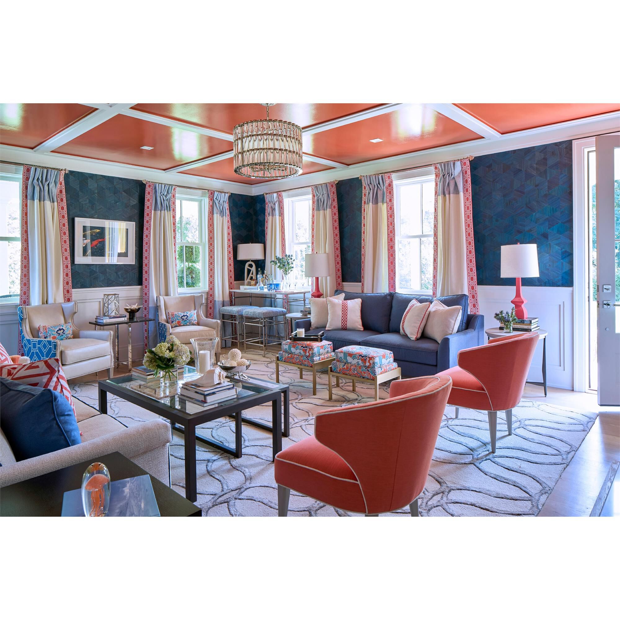 Libby Langdon Elliot Small Chandelier,