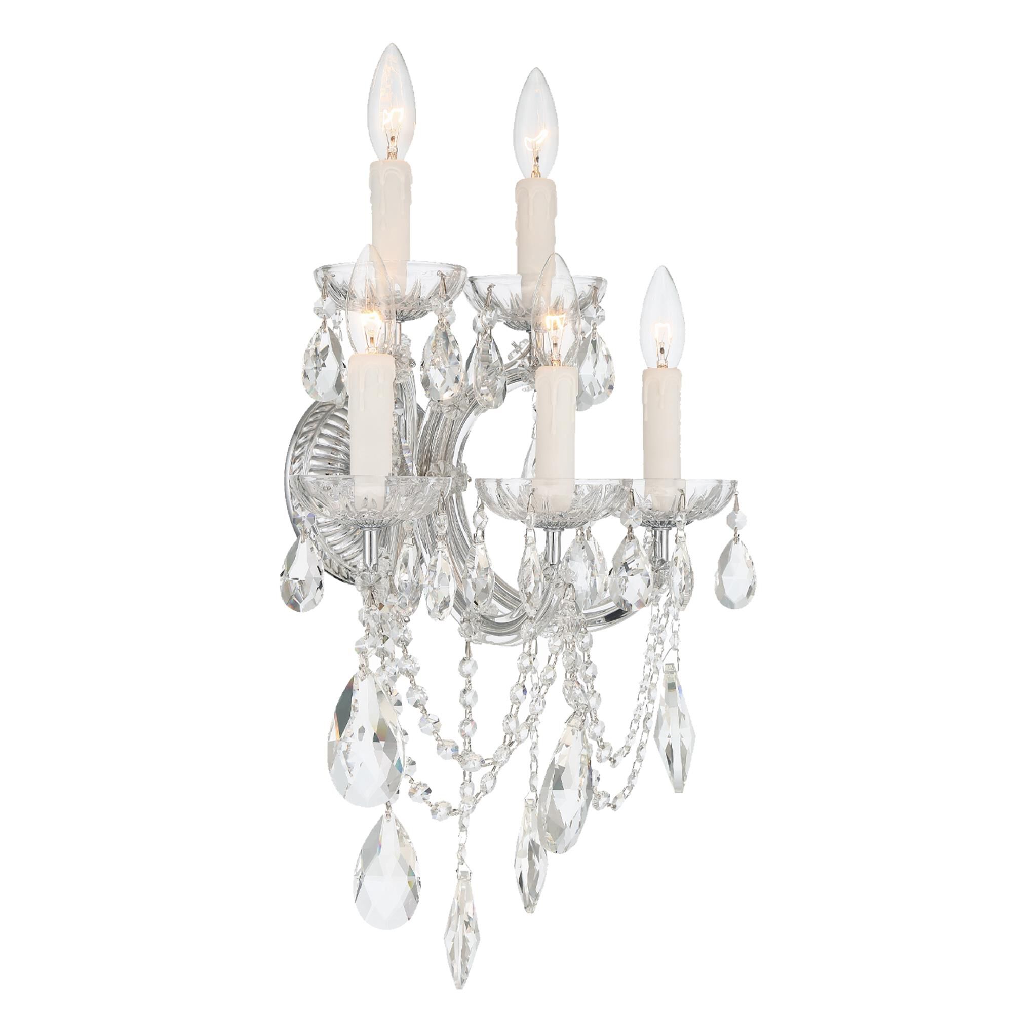 Maria Theresa 22 Inch 5 Light Wall Sconce,