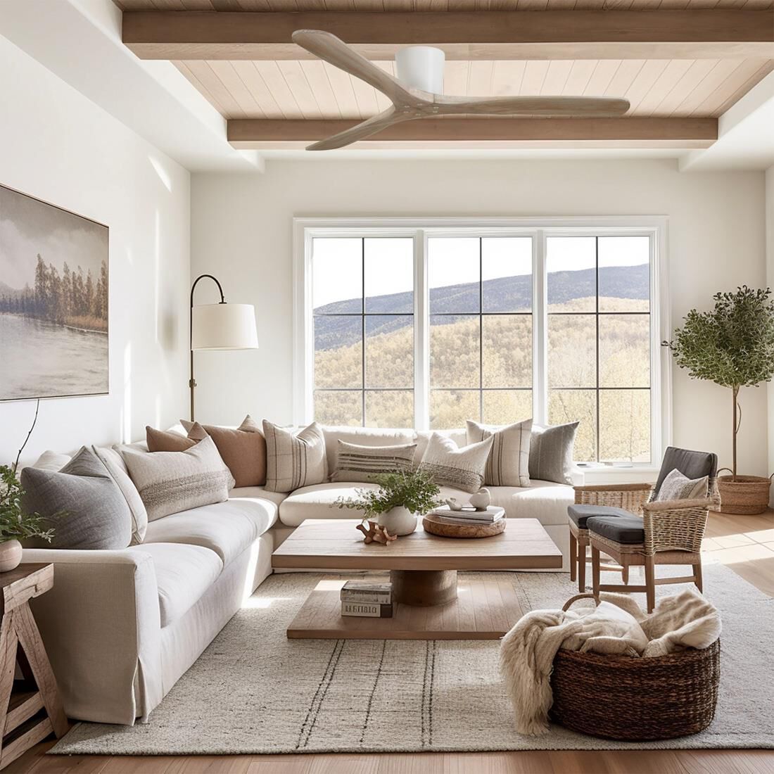 Avtur 60 Inch Flush Mount Fan by Minka Aire