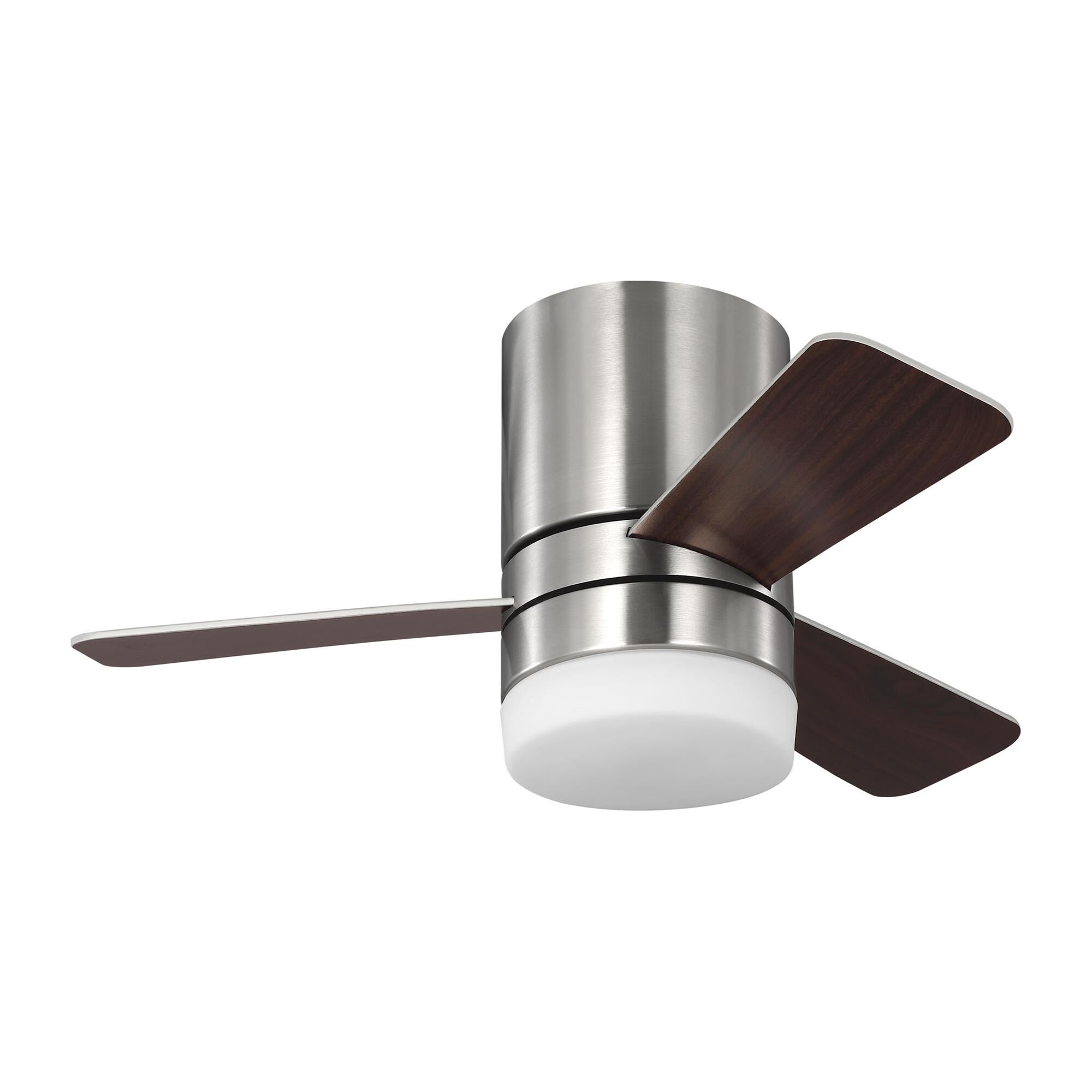 Era Hugger 32 Inch Flush Mount Fan with Light Kit,