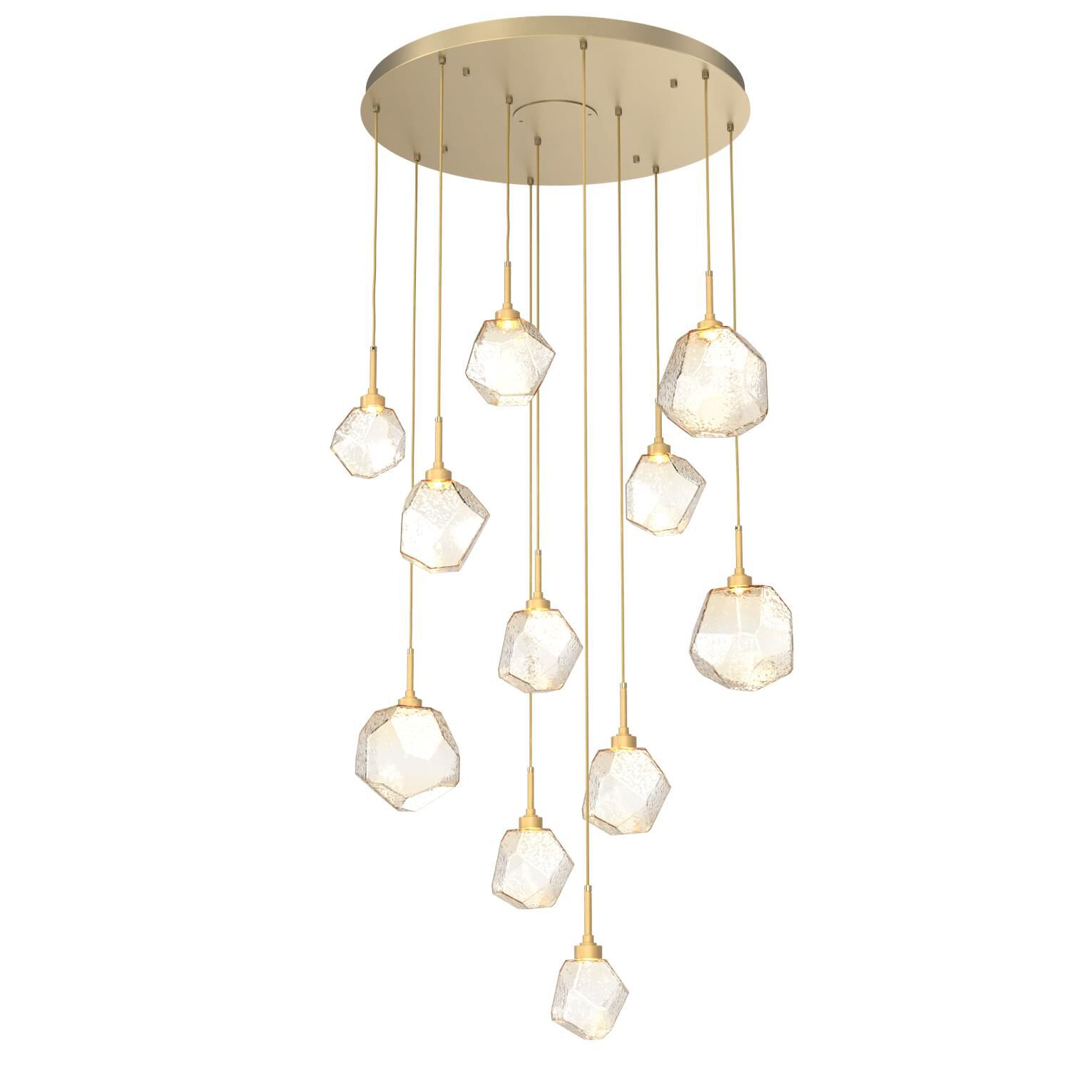 Gem 35 Inch 11 Light LED Multi Light Pendant by Hammerton Studio