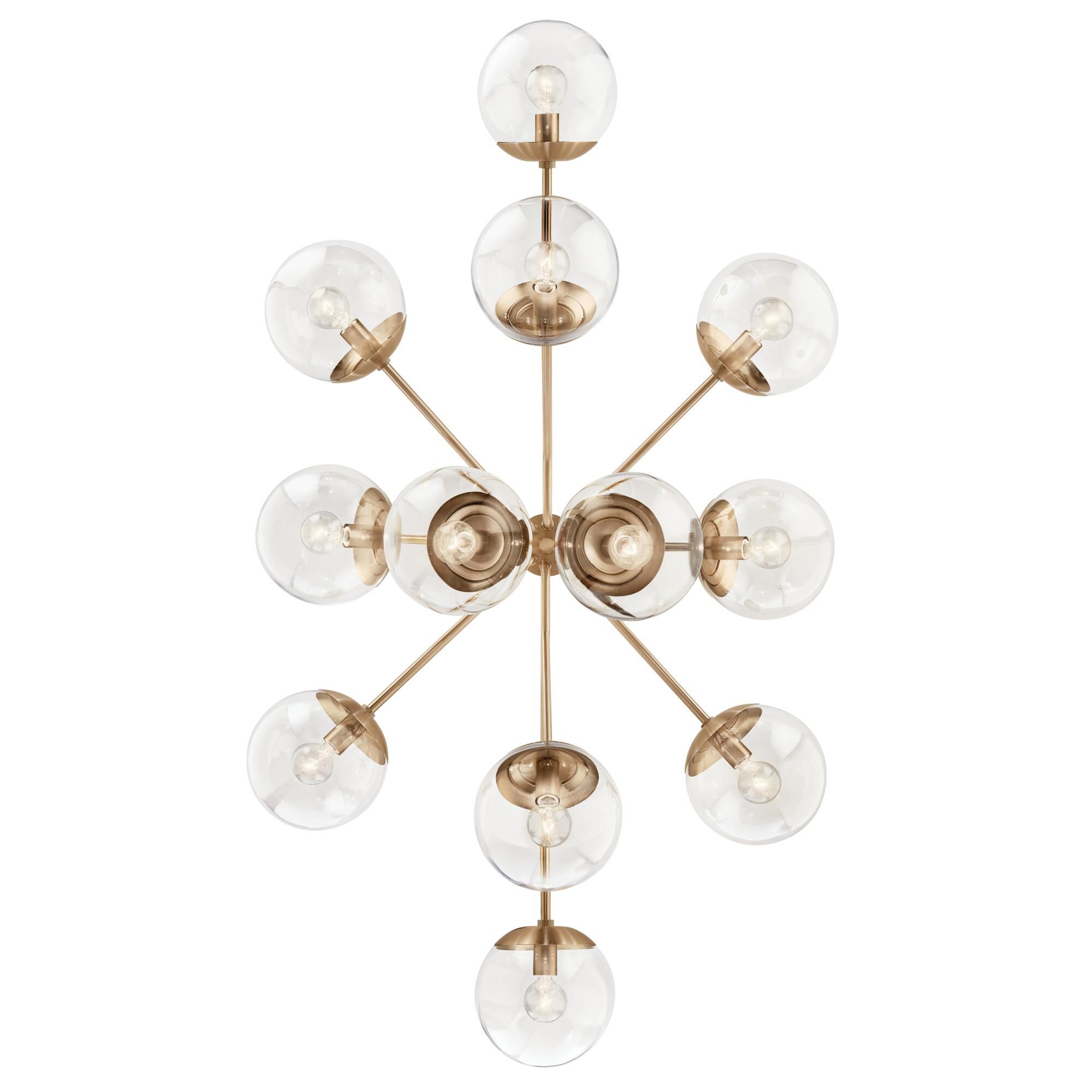 Silvarious Medium Linear Chandelier,
