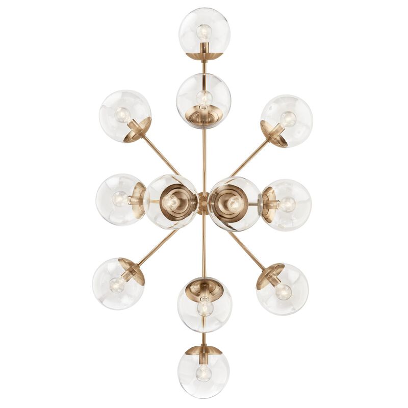 Silvarious Medium Linear Chandelier by Kichler