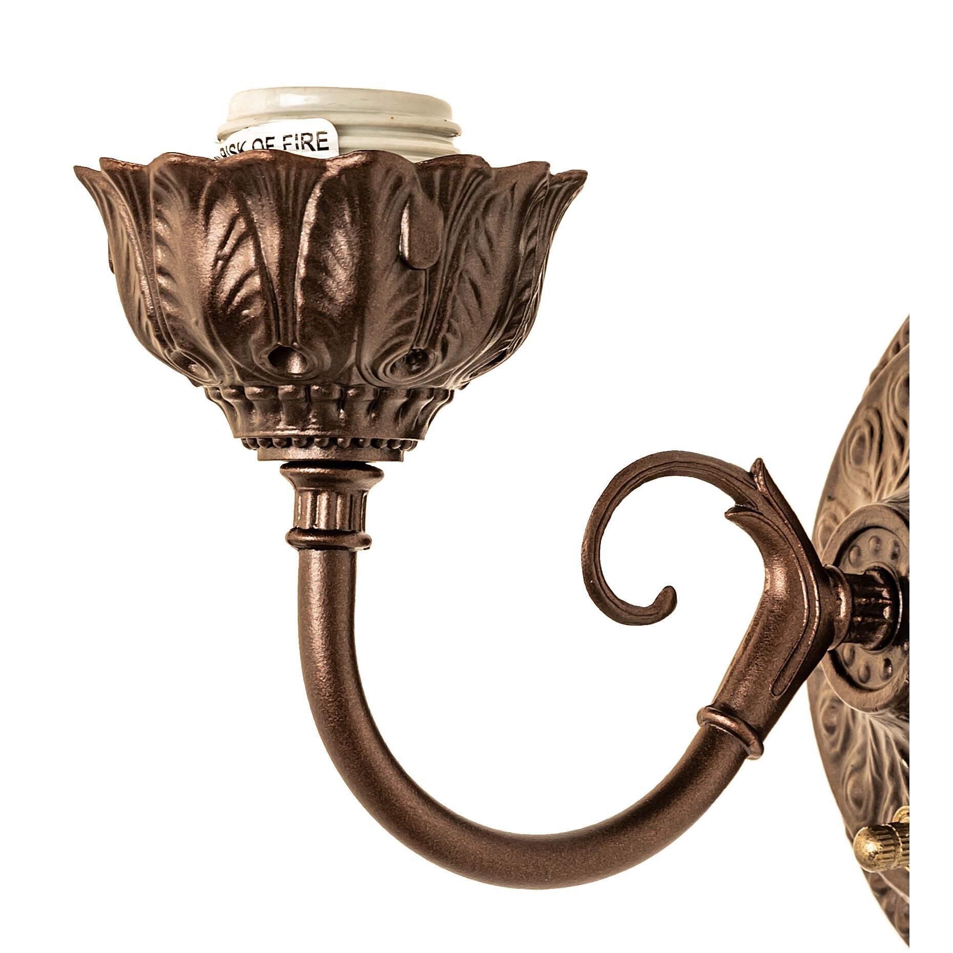 Meyda Lighting Victorian 7 Inch Wall Sconce