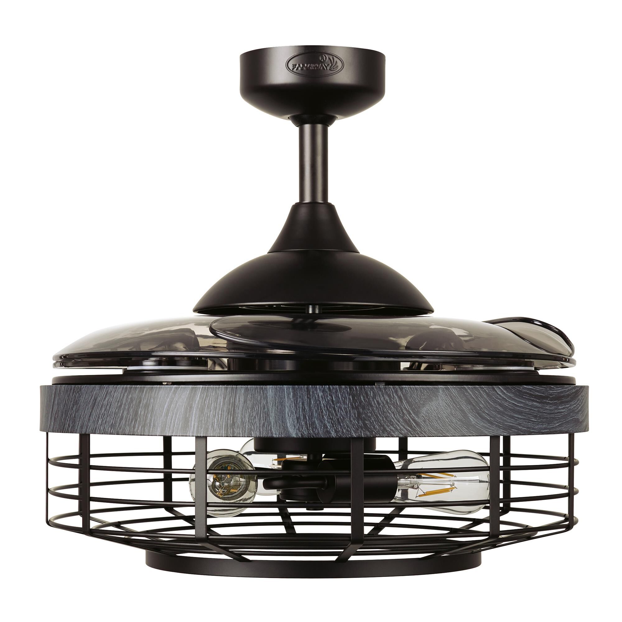 Shown in Black with Smoke finish
