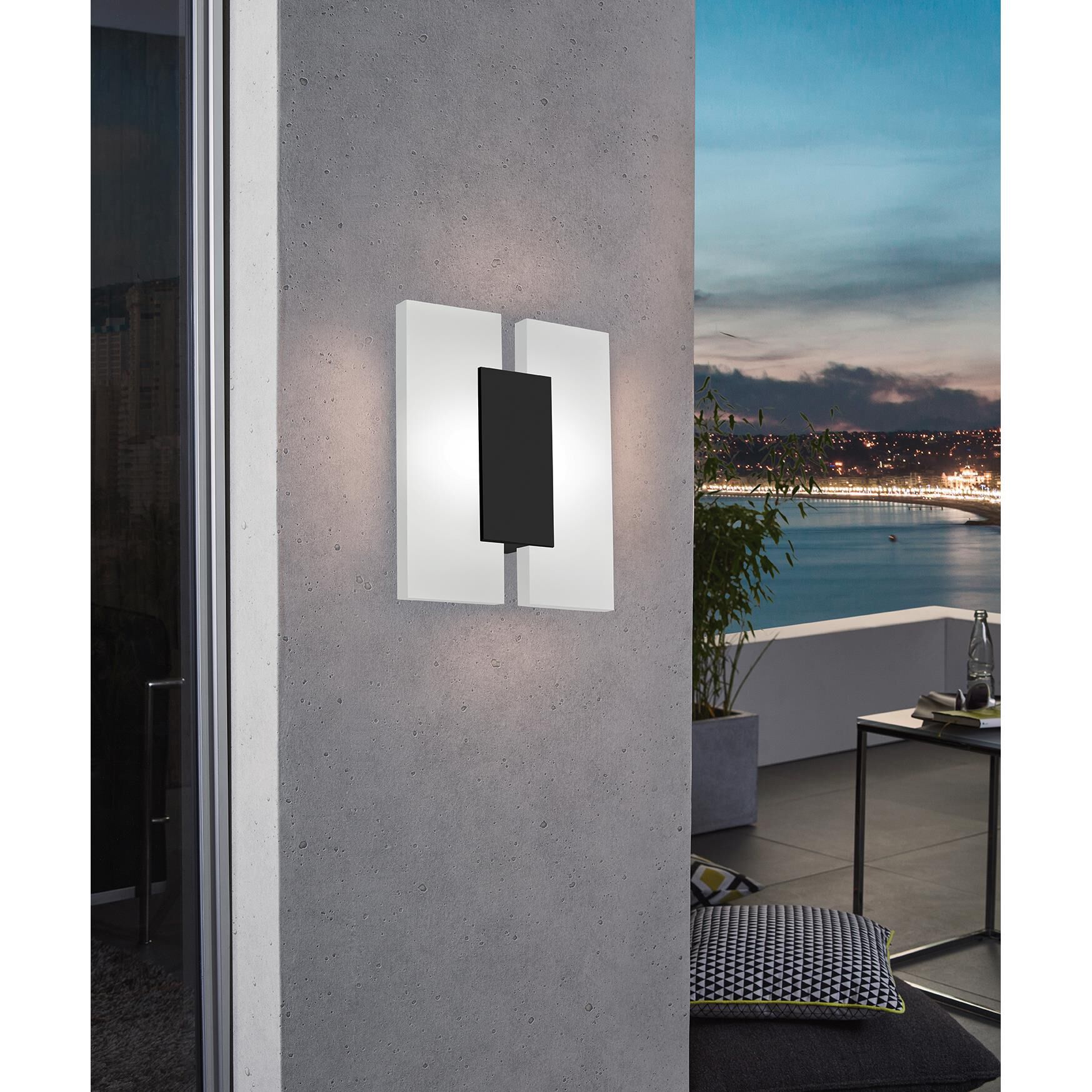Eglo Metrass 2 7 Inch LED Wall Sconce by Eglo Lighting