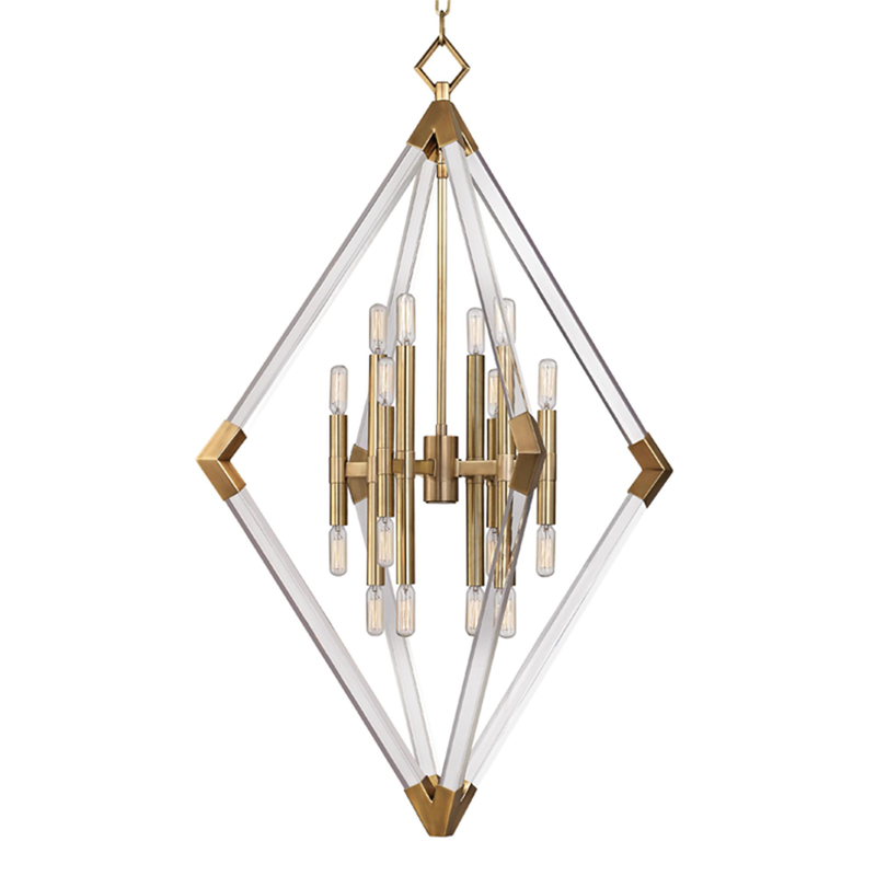 Lyons Large Pendant Light by Hudson Valley Lighting