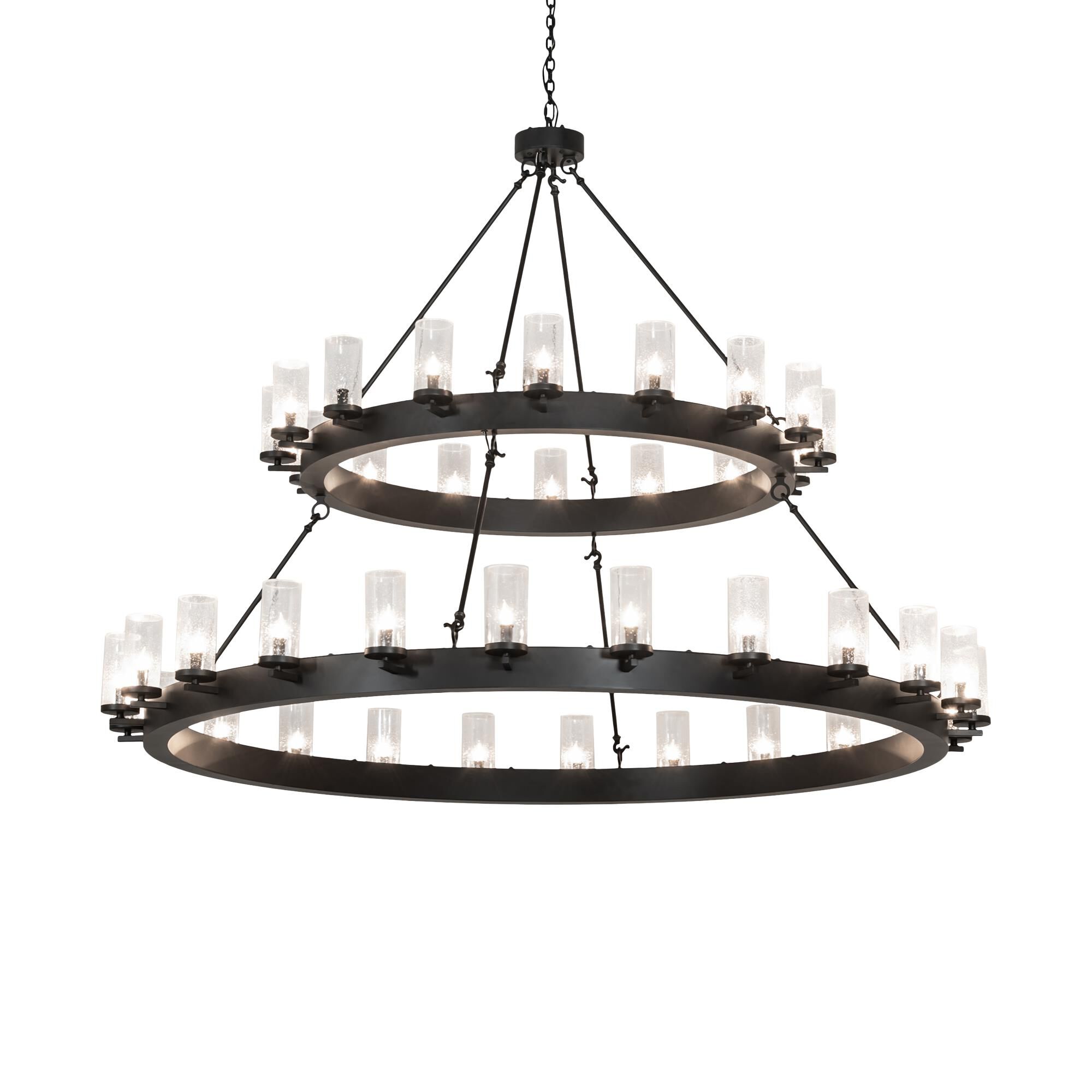 72 Inch 40 Light LED Chandelier by Meyda Lighting