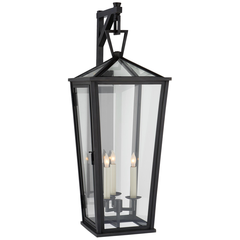 Chapman & Myers Darlana 31 Inch Tall 3 Light Outdoor Wall Light by Visual Comfort Signature Collection