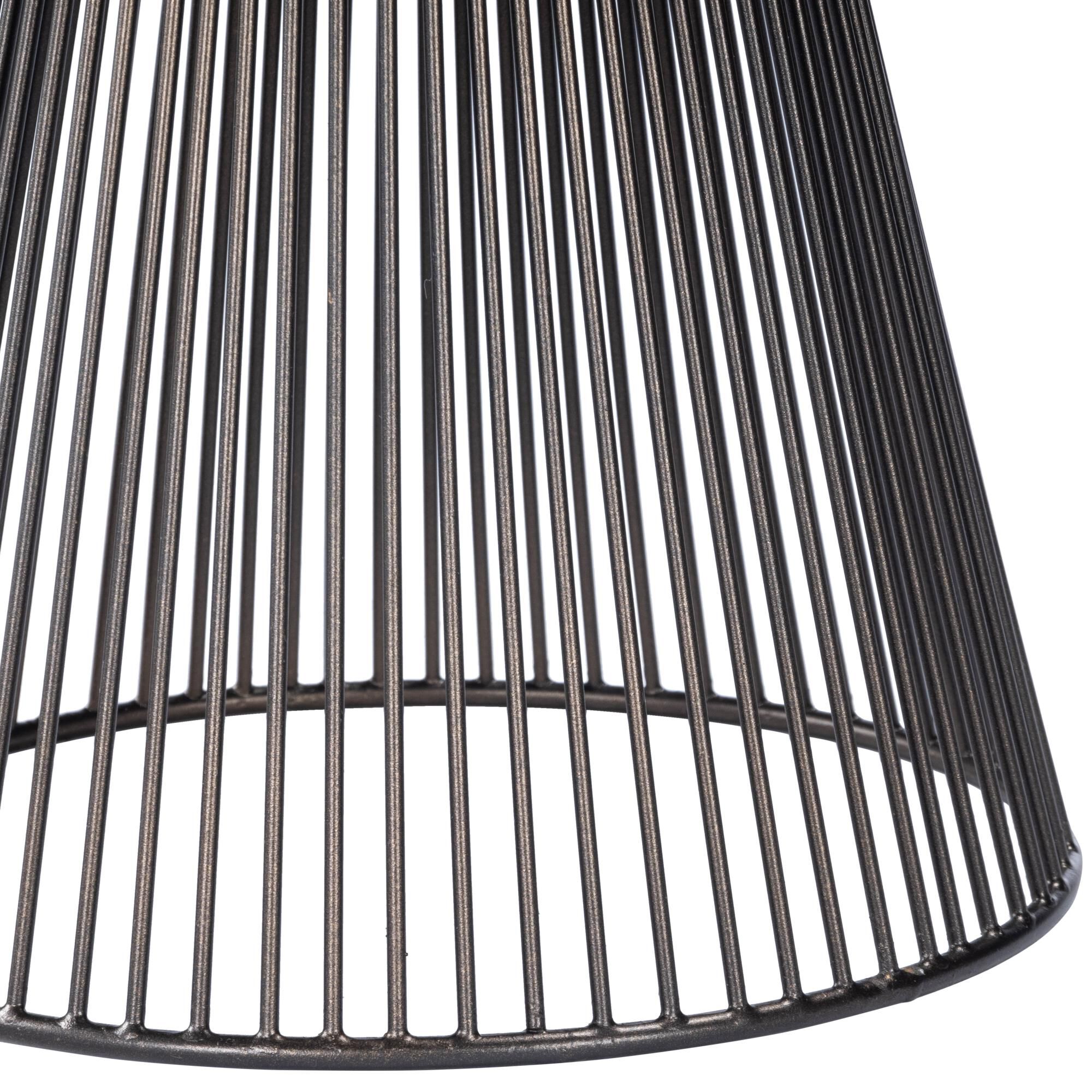 Shown in Black Iron finish