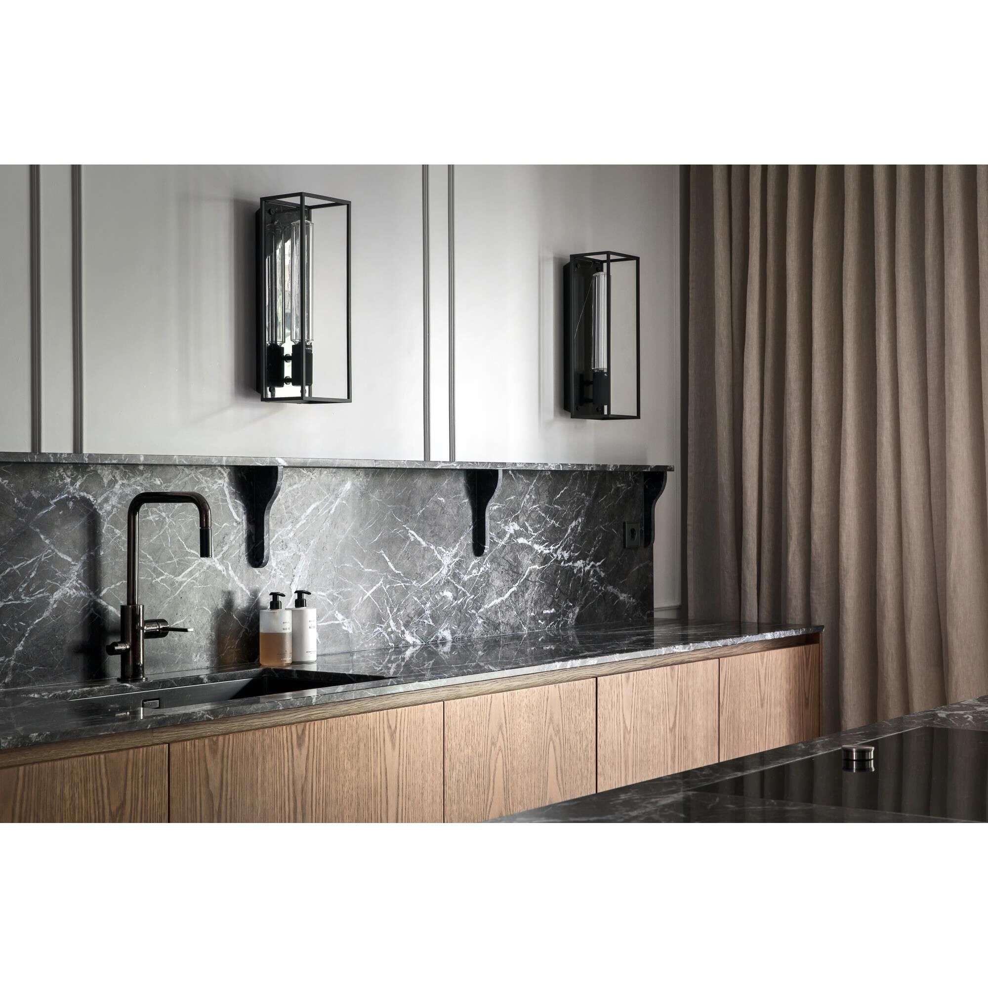 Shown in Black Marble finish