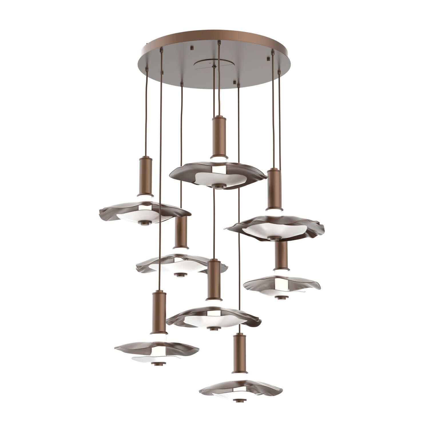 Shown in Burnished Bronze finish and Salt White accent