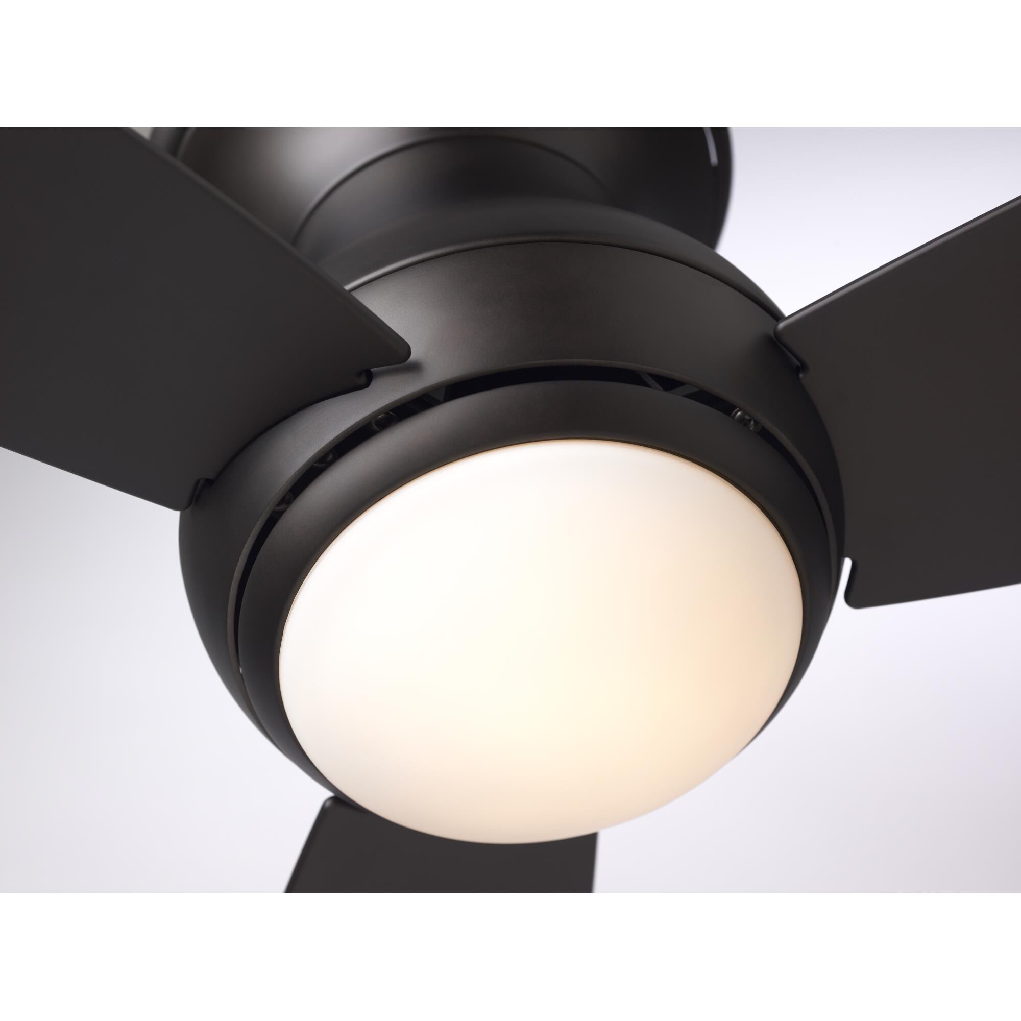 Curva Sky Outdoor Rated 52 Inch Flush Mount Fan with Light Kit by Emerson