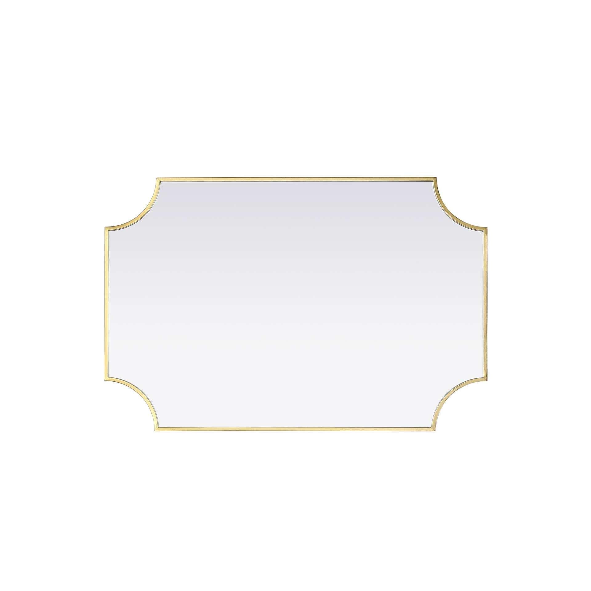 Everleigh 36 Inch Decorative Mirror by Elegant Decor