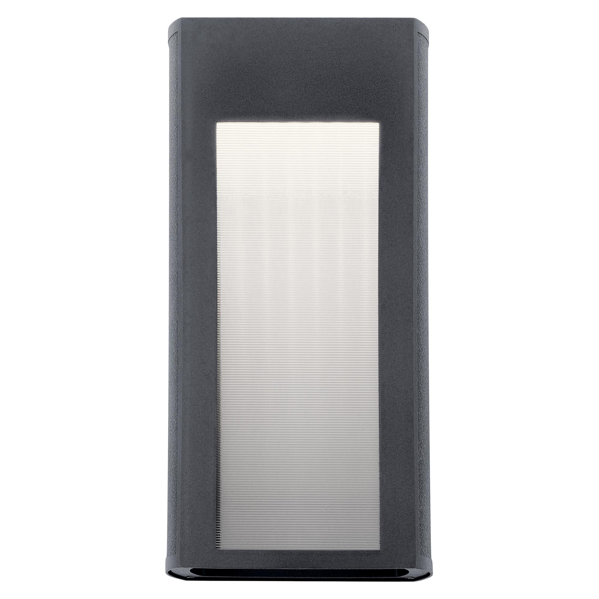 Shown in Textured Black finish and Clear With Texture glass