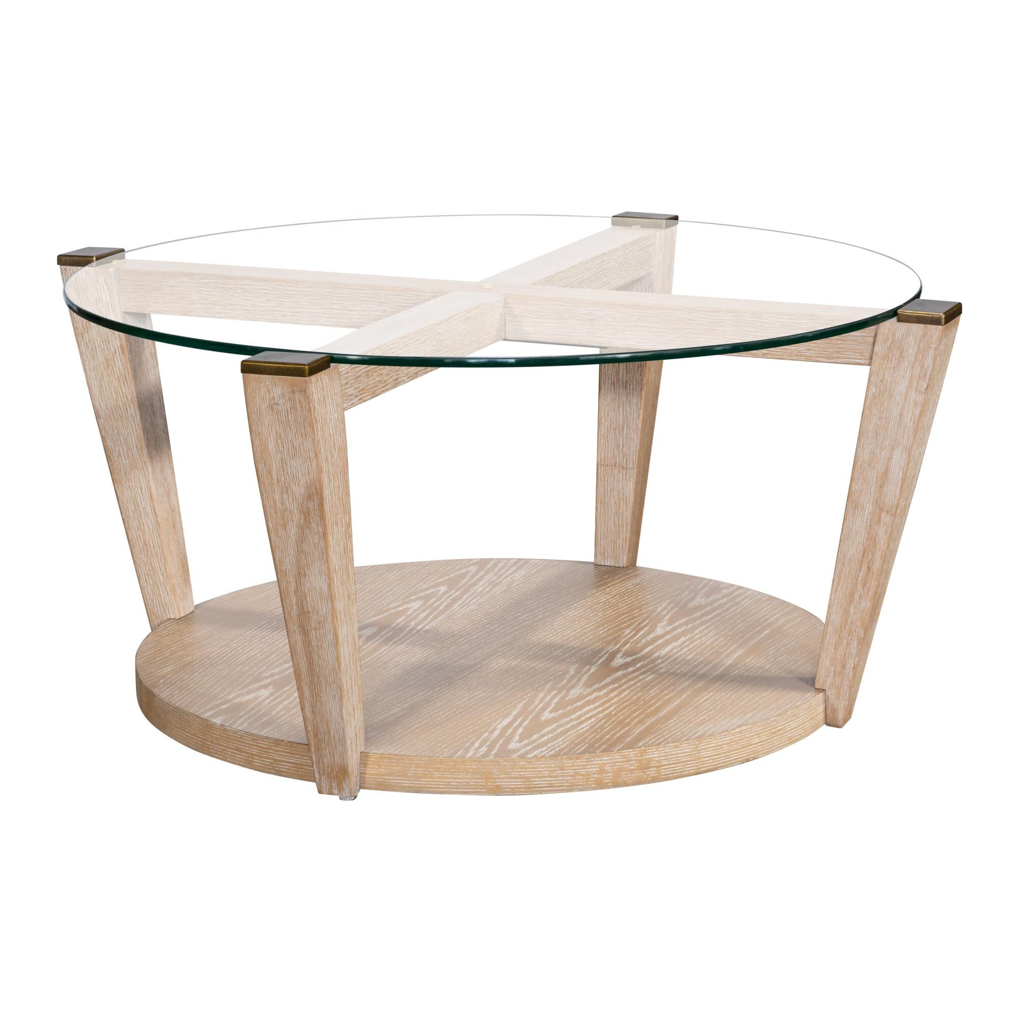 Dunes 40 Inch Coffee Table By Bassett Mirror Company