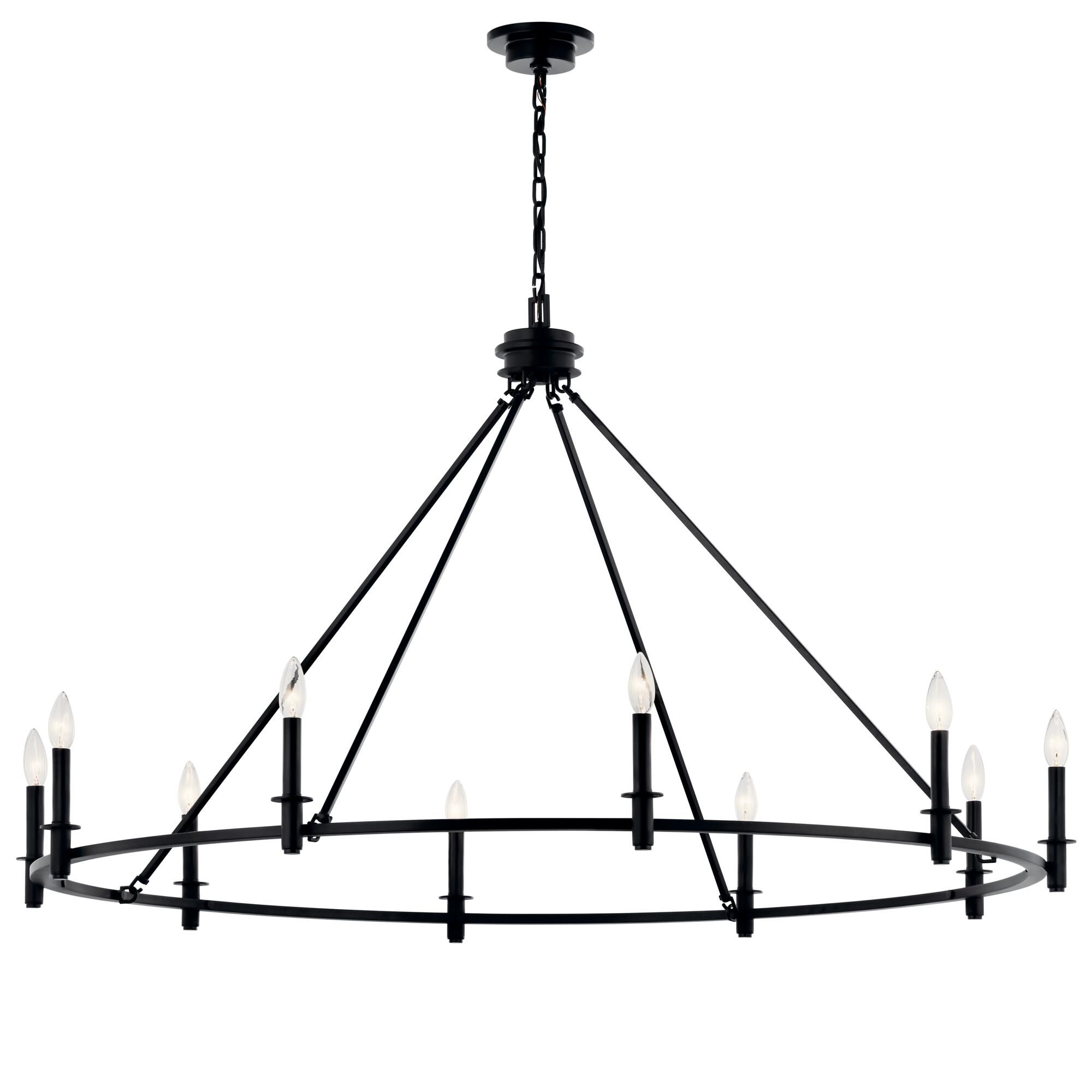 Shown in Black finish