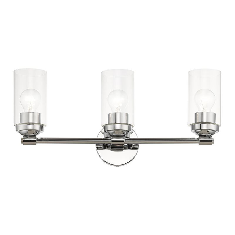 Whittier 22 Inch 3 Light Bath Vanity Light by Livex Lighting
