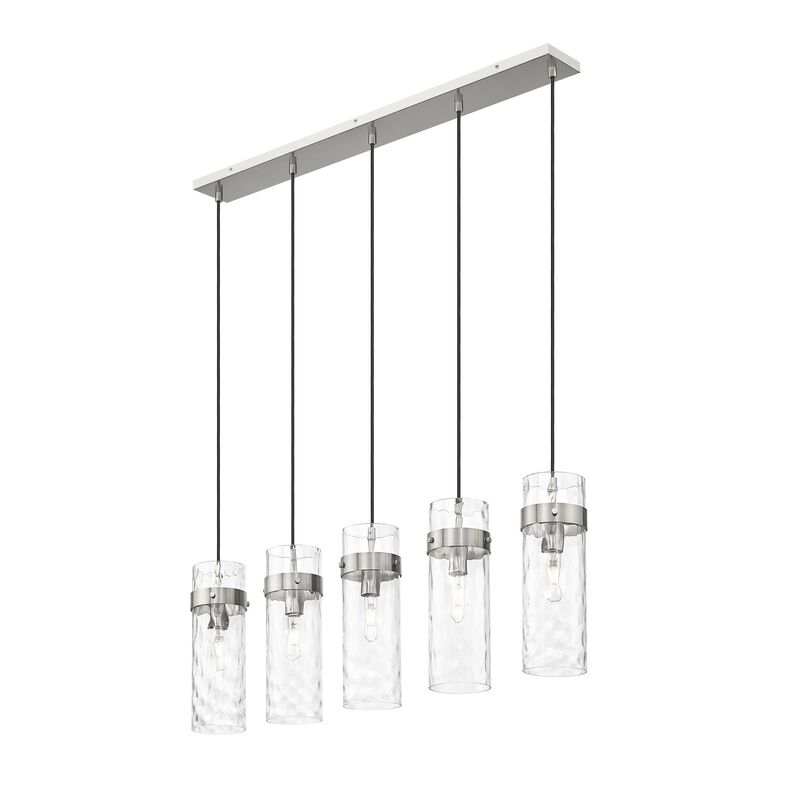 Fontaine 44 Inch 5 Light Linear Chandelier by Z-Lite