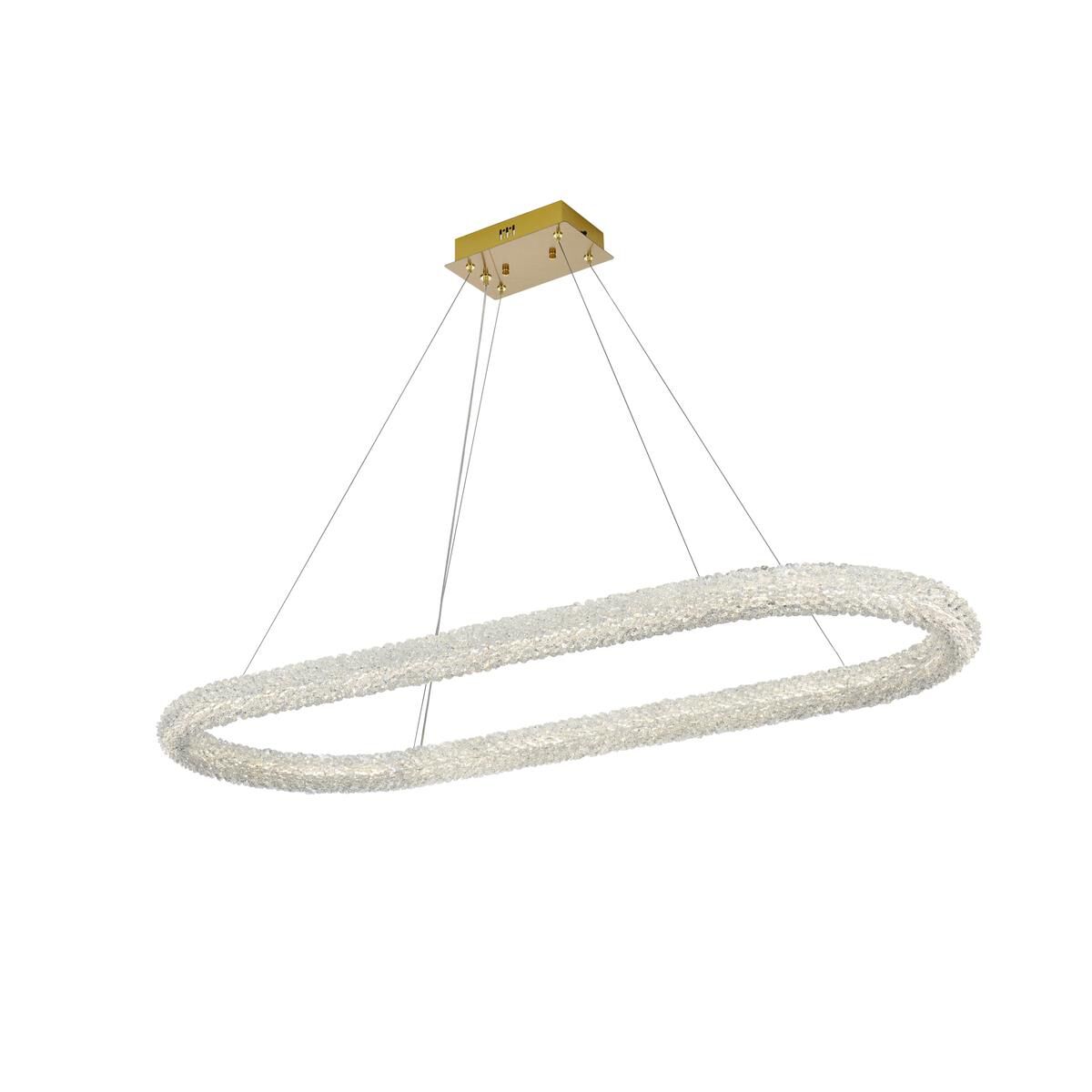 Bowen 51 Inch Linear Suspension Light by Elegant Lighting