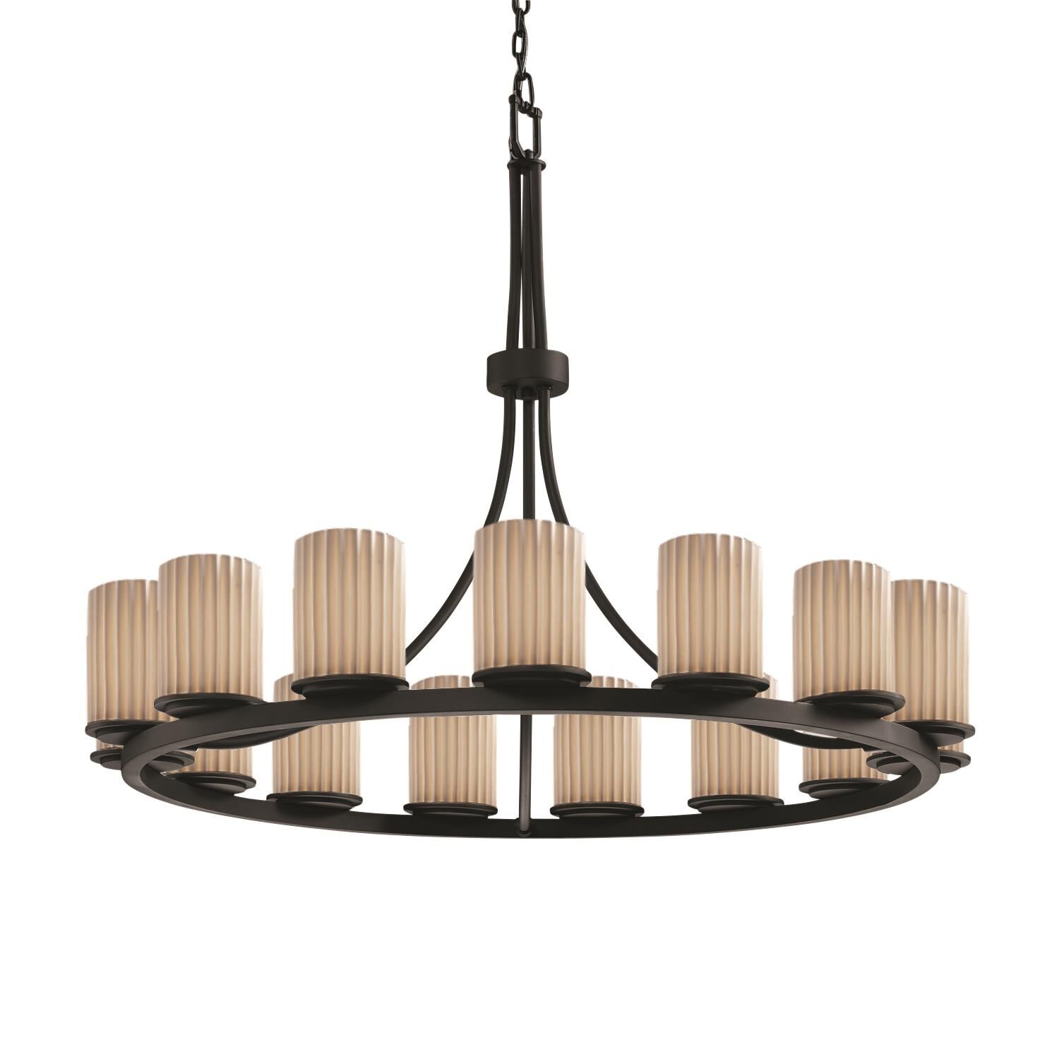 Limoges 42 Inch 15 Light Chandelier by Justice Design Group