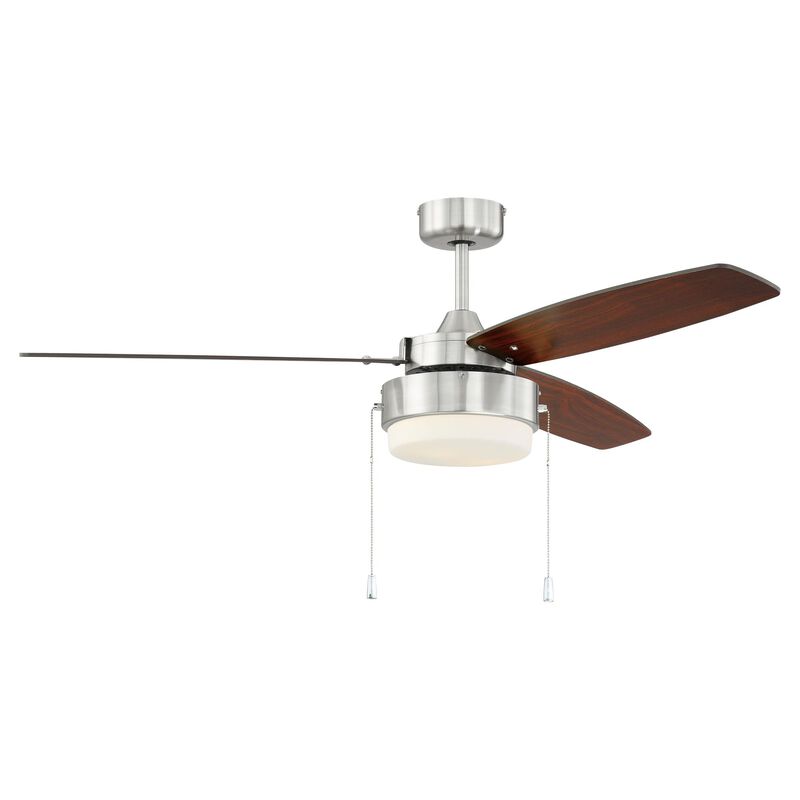 Intrepid 52 Inch Ceiling Fan with Light Kit by Craftmade