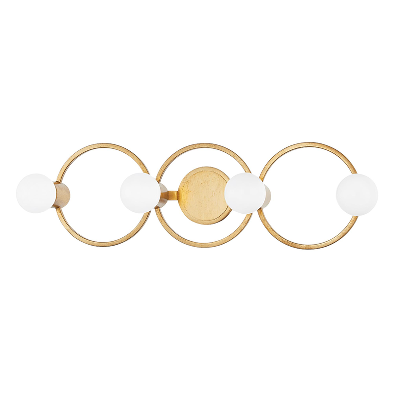 Hope 28 Inch 4 Light Bath Vanity Light by Mitzi