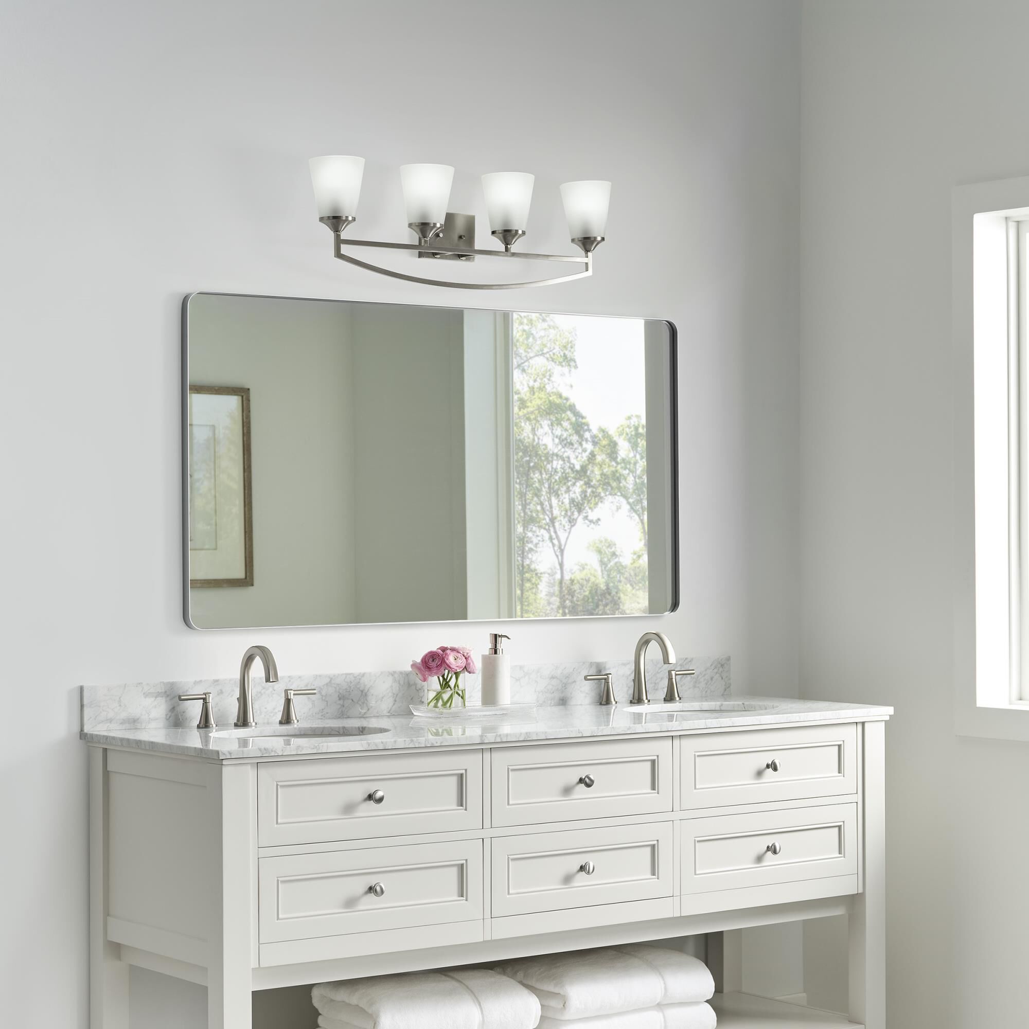 Hanford 33 Inch 4 Light Bath Vanity Light by Generation Lighting