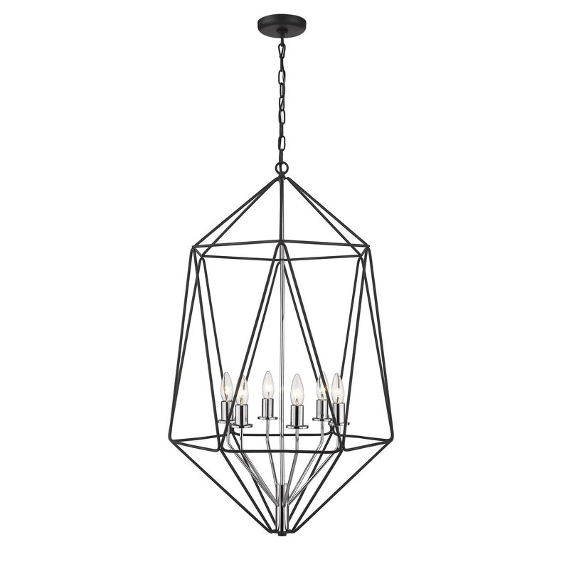Geo Large Lantern Pendant by Z-Lite