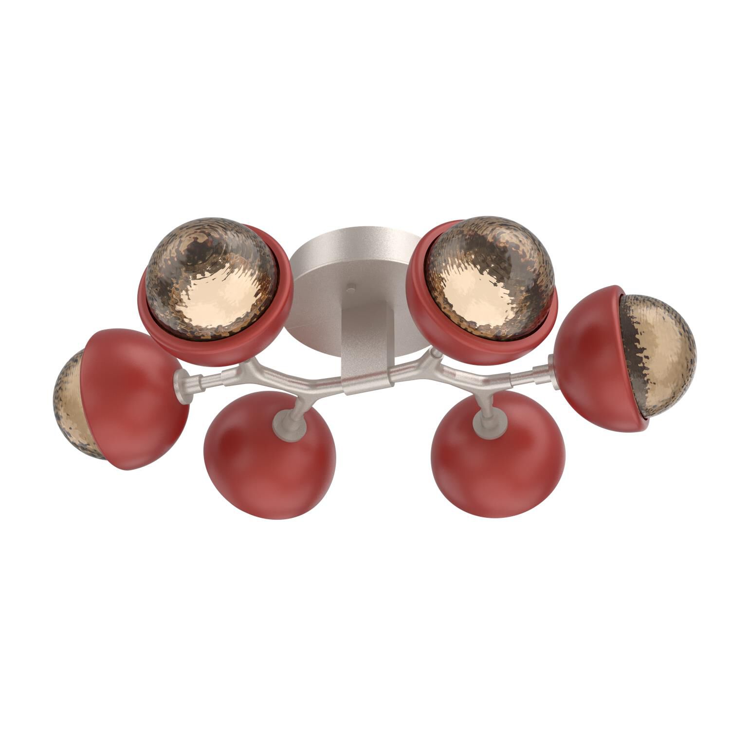 Levi Wilson Cabochon 27 Inch Flush Mount by Hammerton Studio