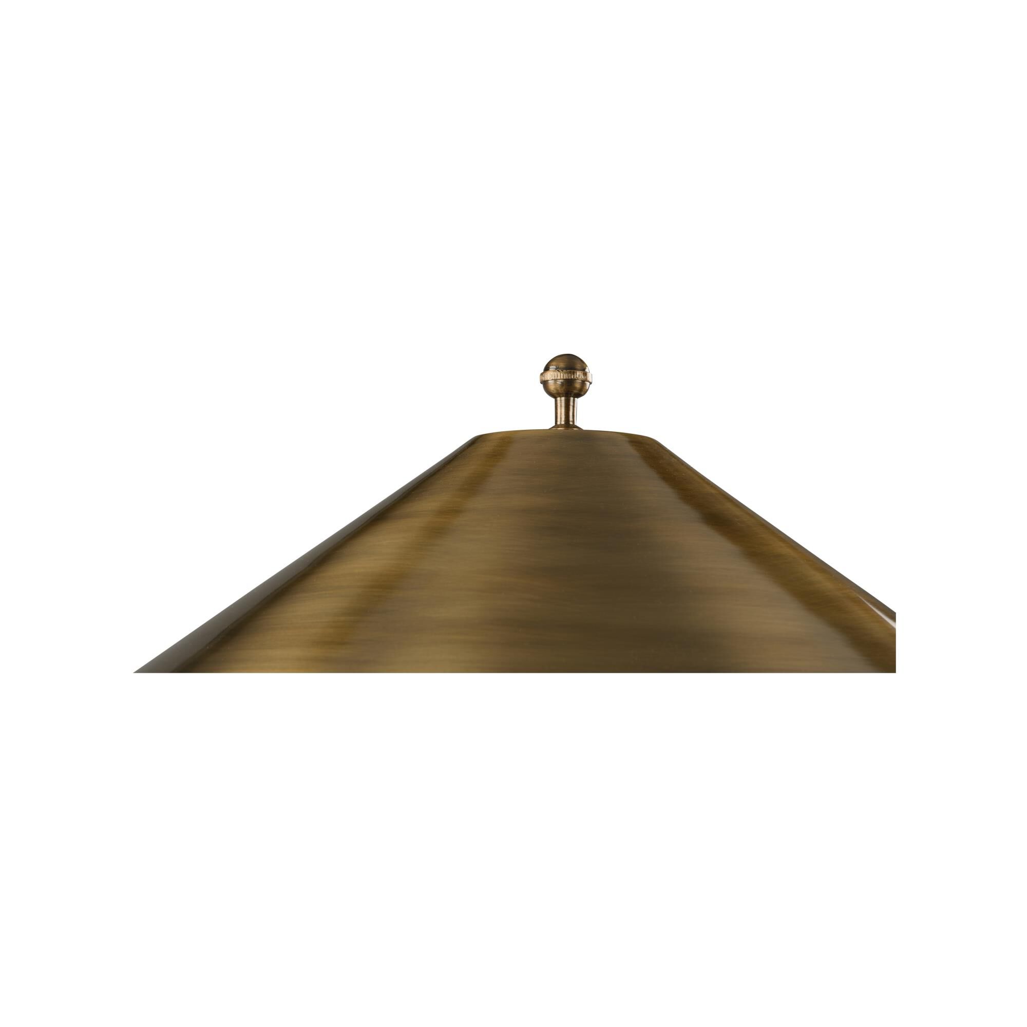 Shown in Gold finish and Metal shade