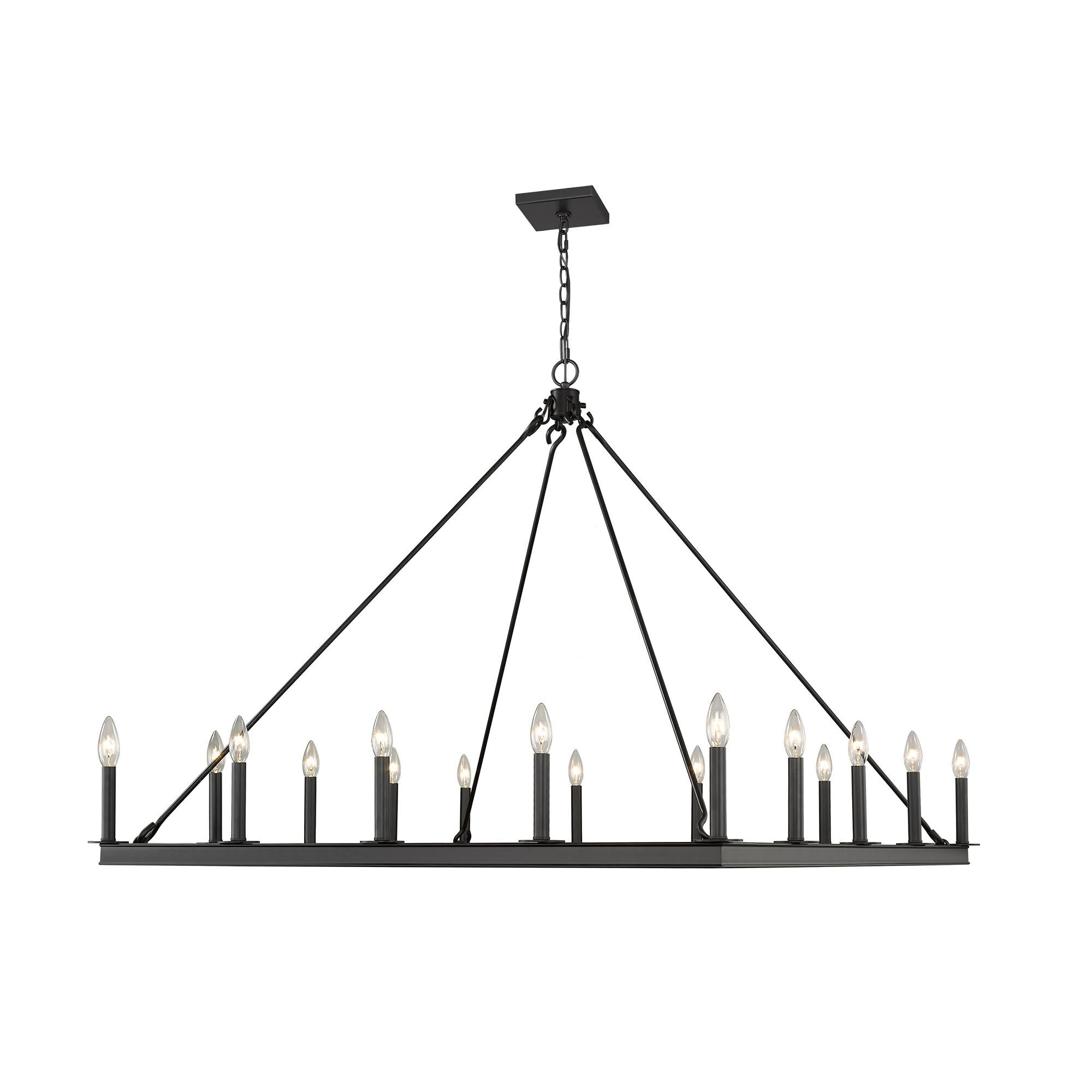 Barclay 45 Inch 16 Light Chandelier by Z-Lite