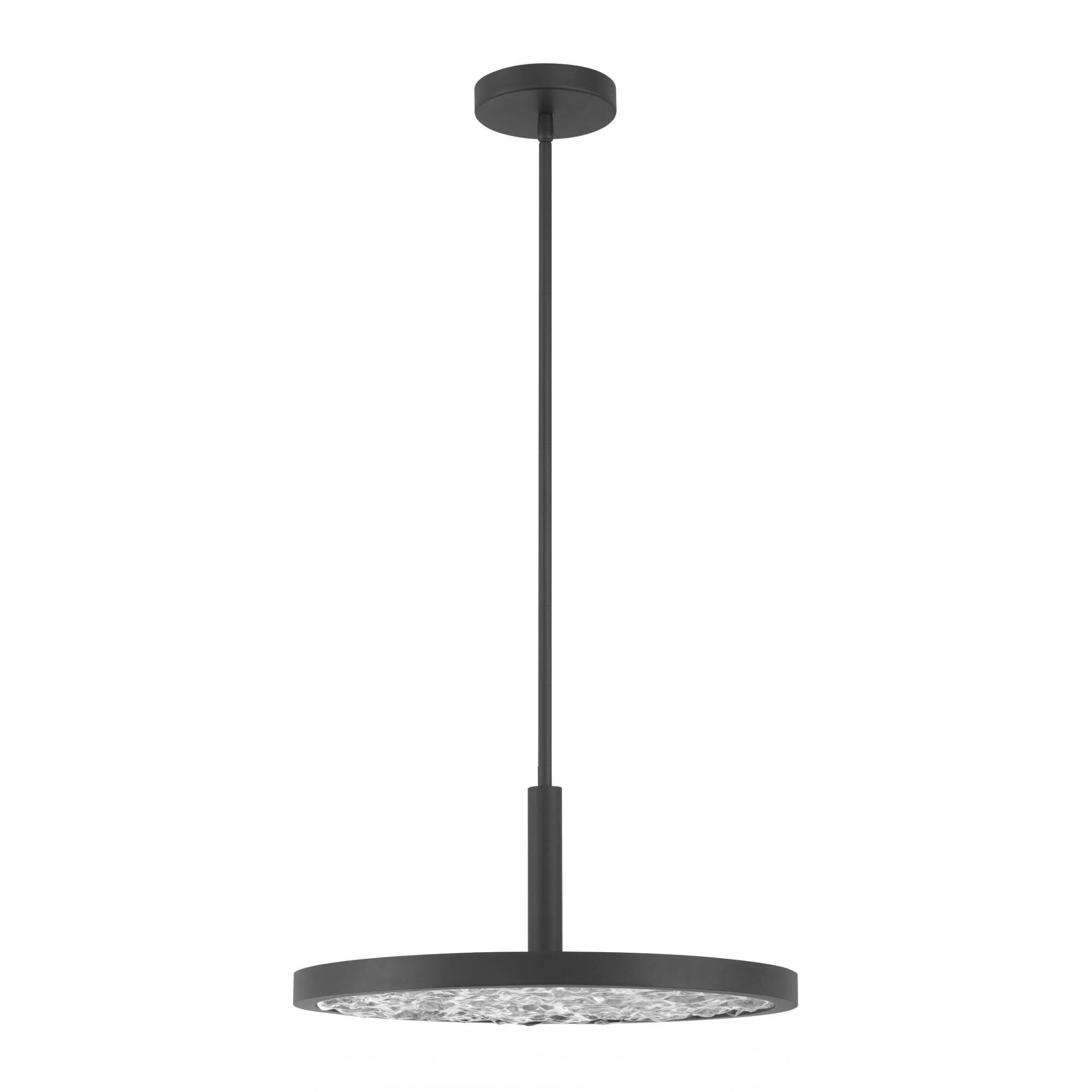 Shown in Textured Black finish and Clear Water glass