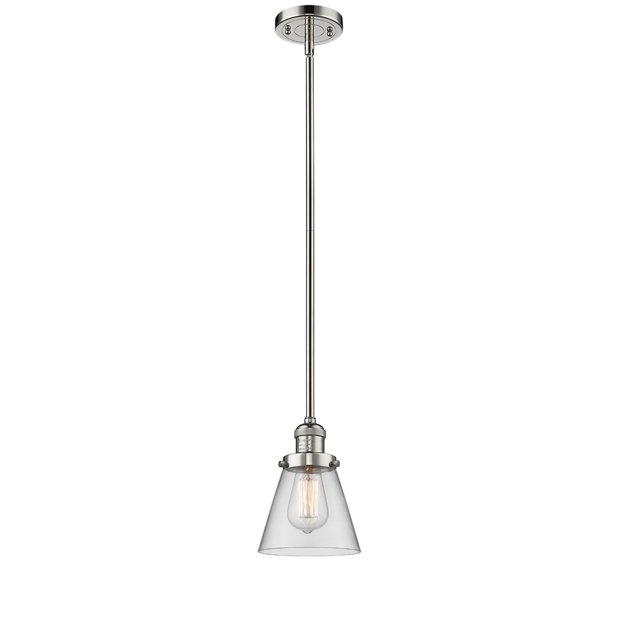 Bruno Marashlian Small Cone 6 Inch Mini Pendant by Innovations Lighting