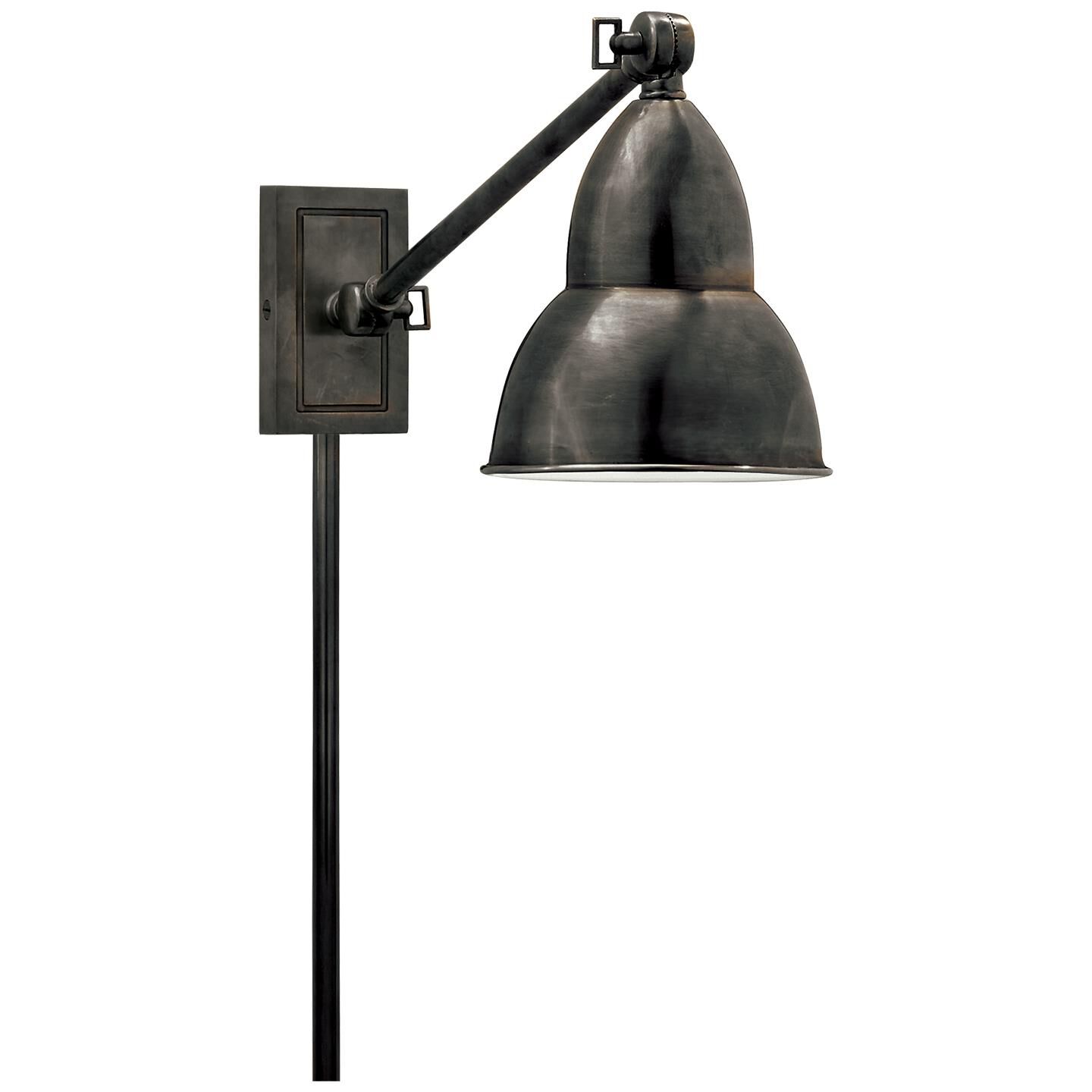 French Library Wall Swing Lamp by Visual Comfort Signature Collection