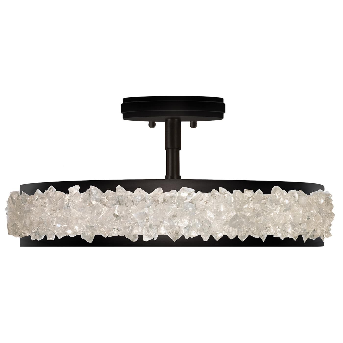 Arctic Halo Semi Flush Mount by Fine Art Handcrafted Lighting