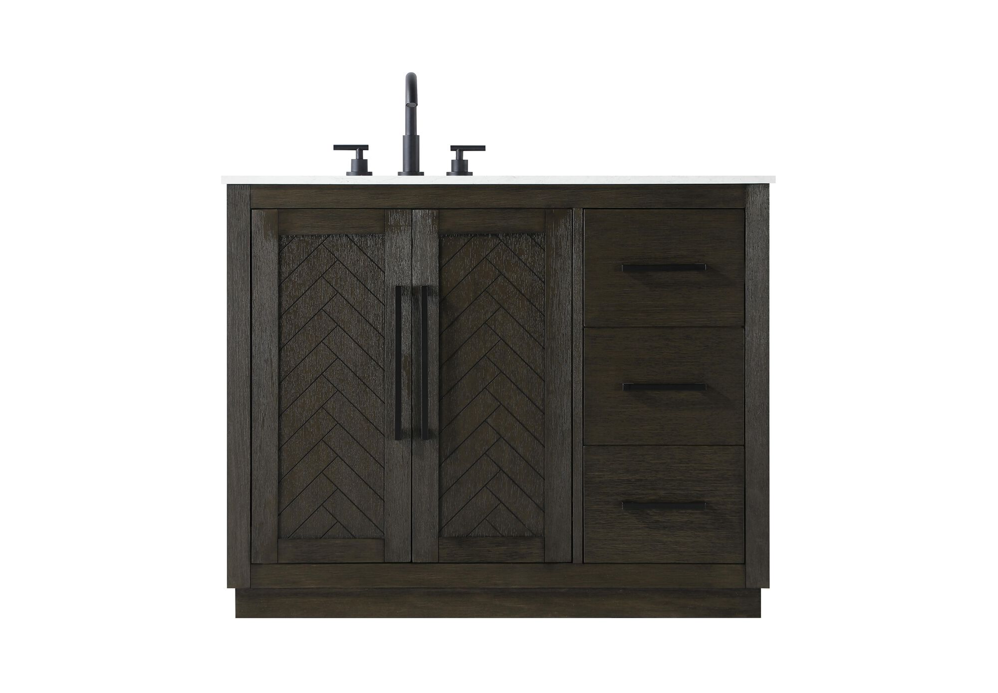 Shown in Chocolate Oak finish