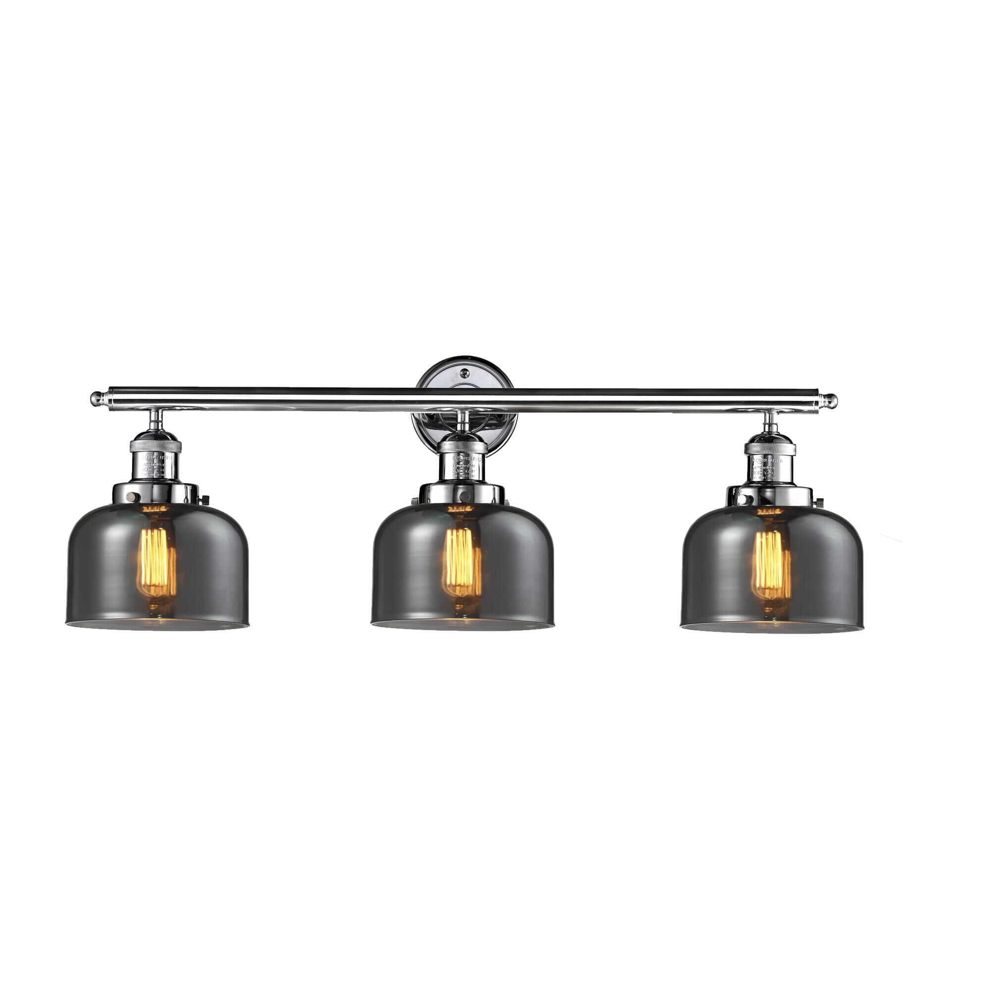 Bruno Marashlian Large Bell 32 Inch 3 Light Bath Vanity Light by Innovations Lighting