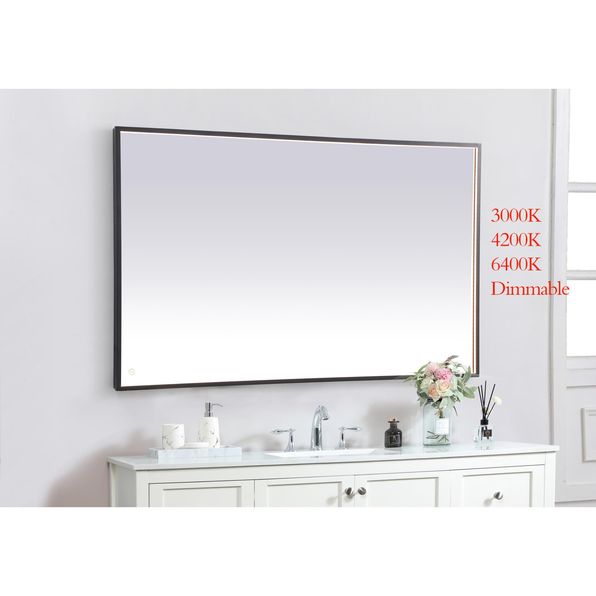 Shown in Black finish