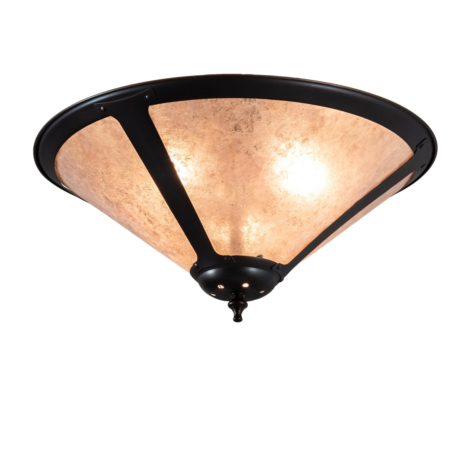 Sutter 17 Inch 8 Light Flush Mount by Meyda Lighting