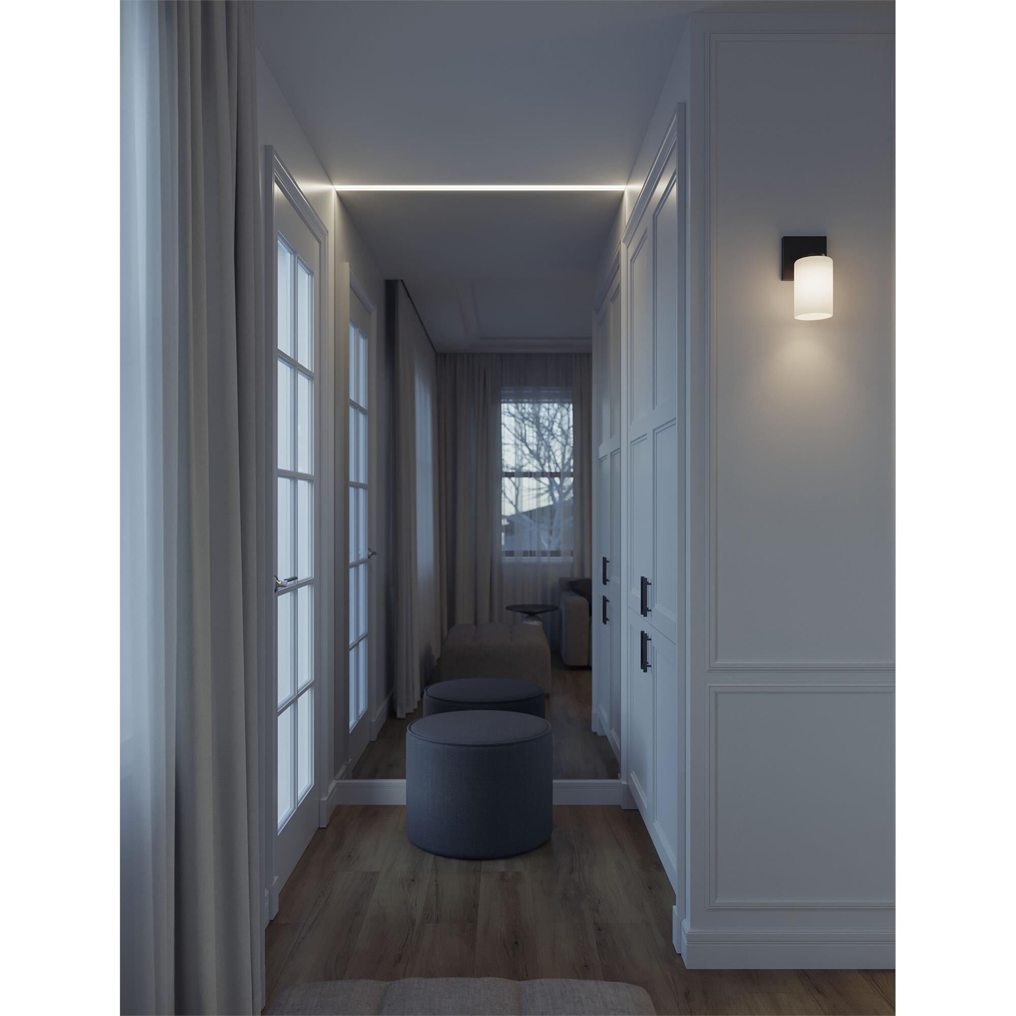 Shown in Black finish