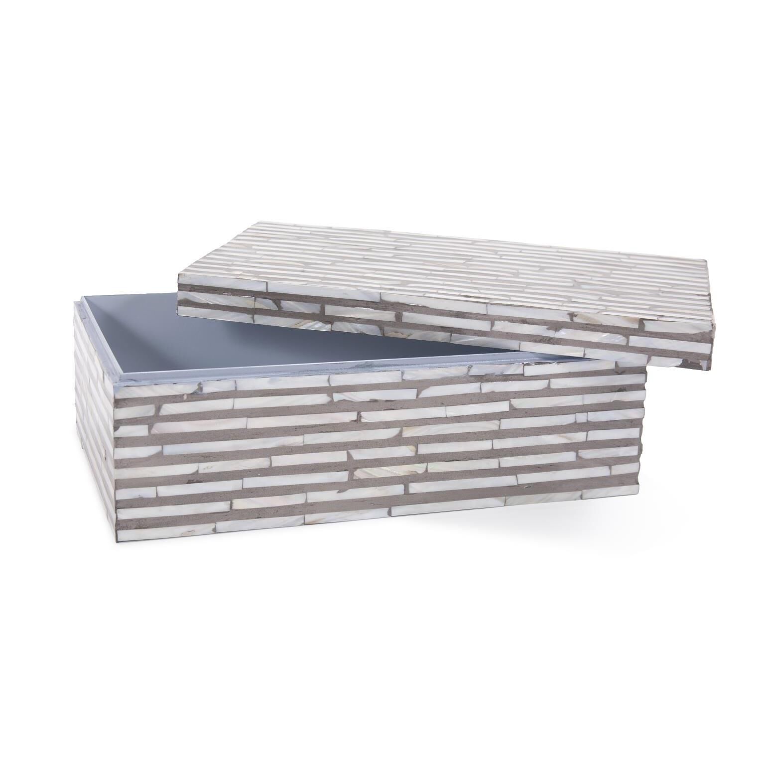 The Mother Of Pearl Accent Box by Howard Elliott Collection