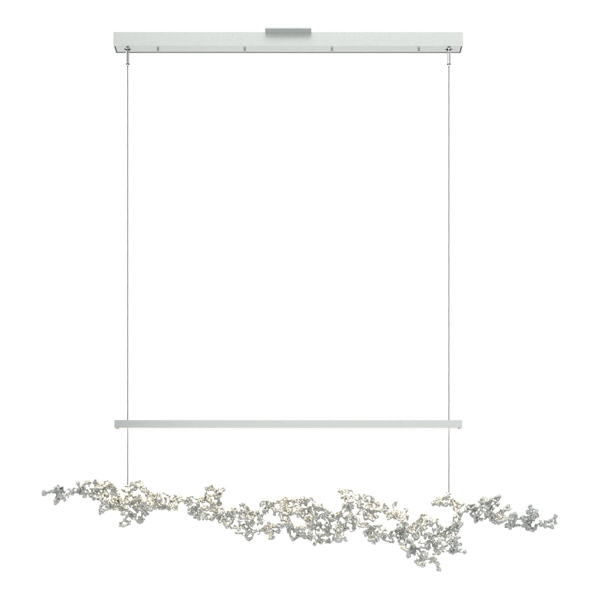 Shown in Vintage Platinum finish and Vintage Platinum Aluminum shade