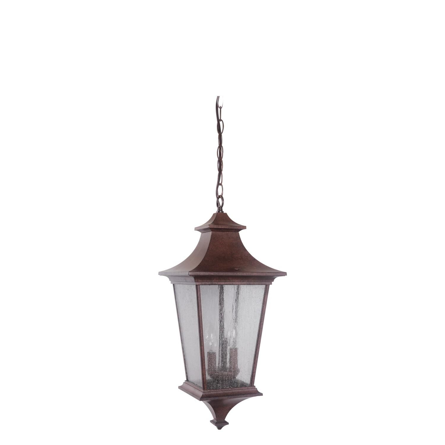 Argent Ii 24 Inch Tall 3 Light Outdoor Hanging Lantern by Craftmade