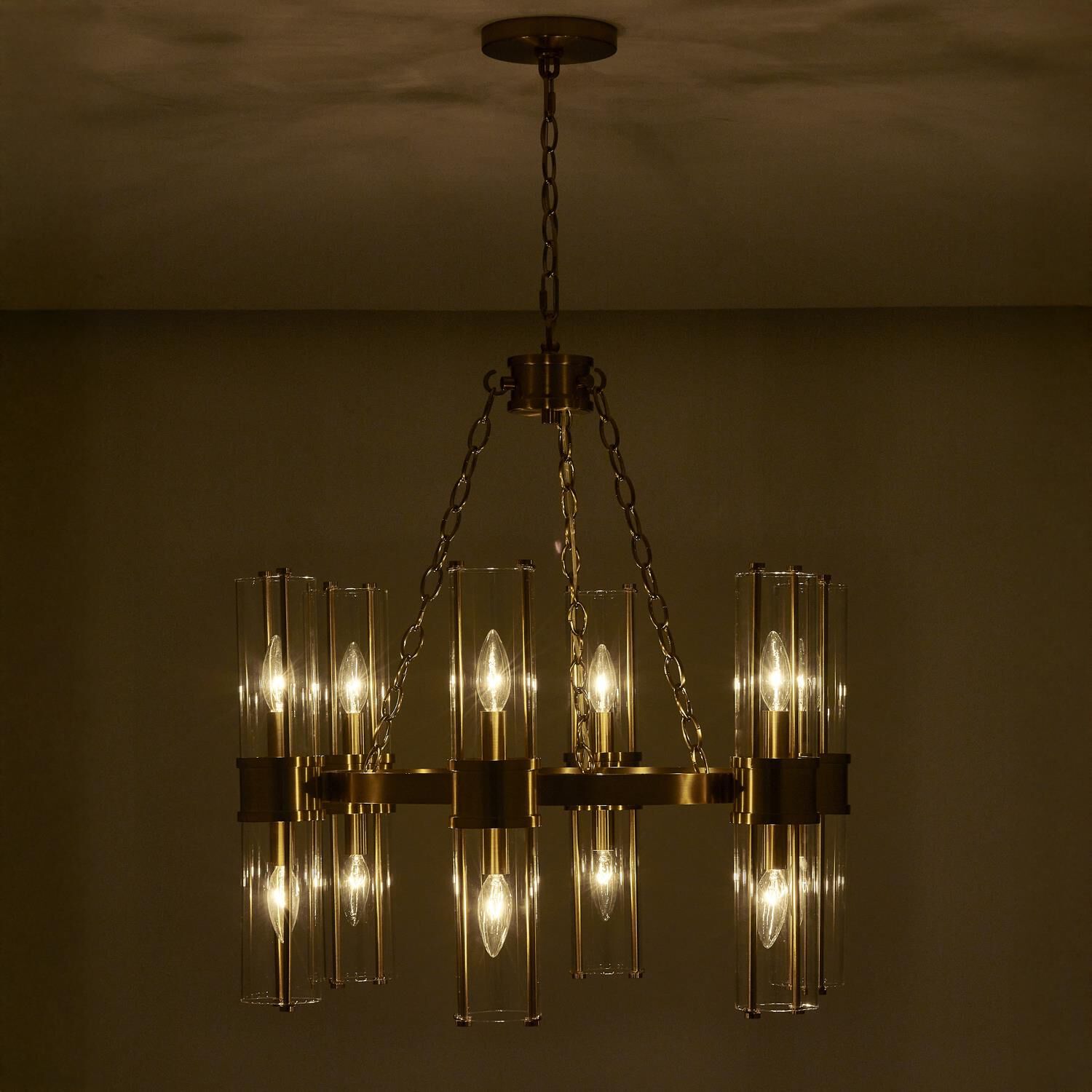 Duet 26 Inch Large Pendant by Kalco Lighting