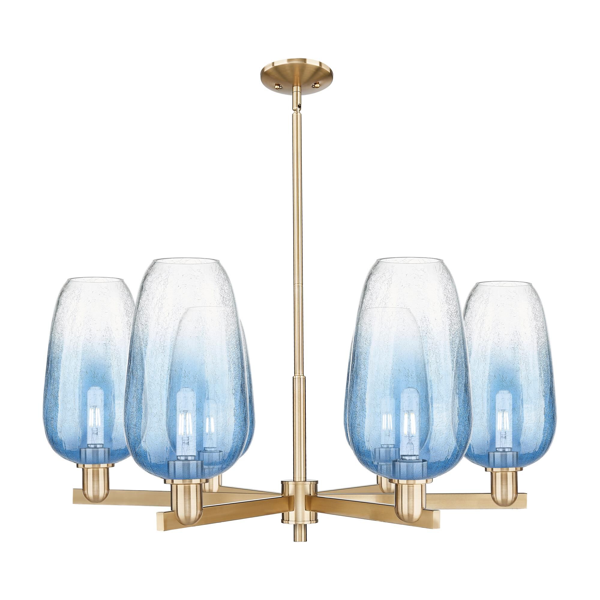 Bruno Marashlian Brookhaven Flute 24 Inch Chandelier by Innovations Lighting