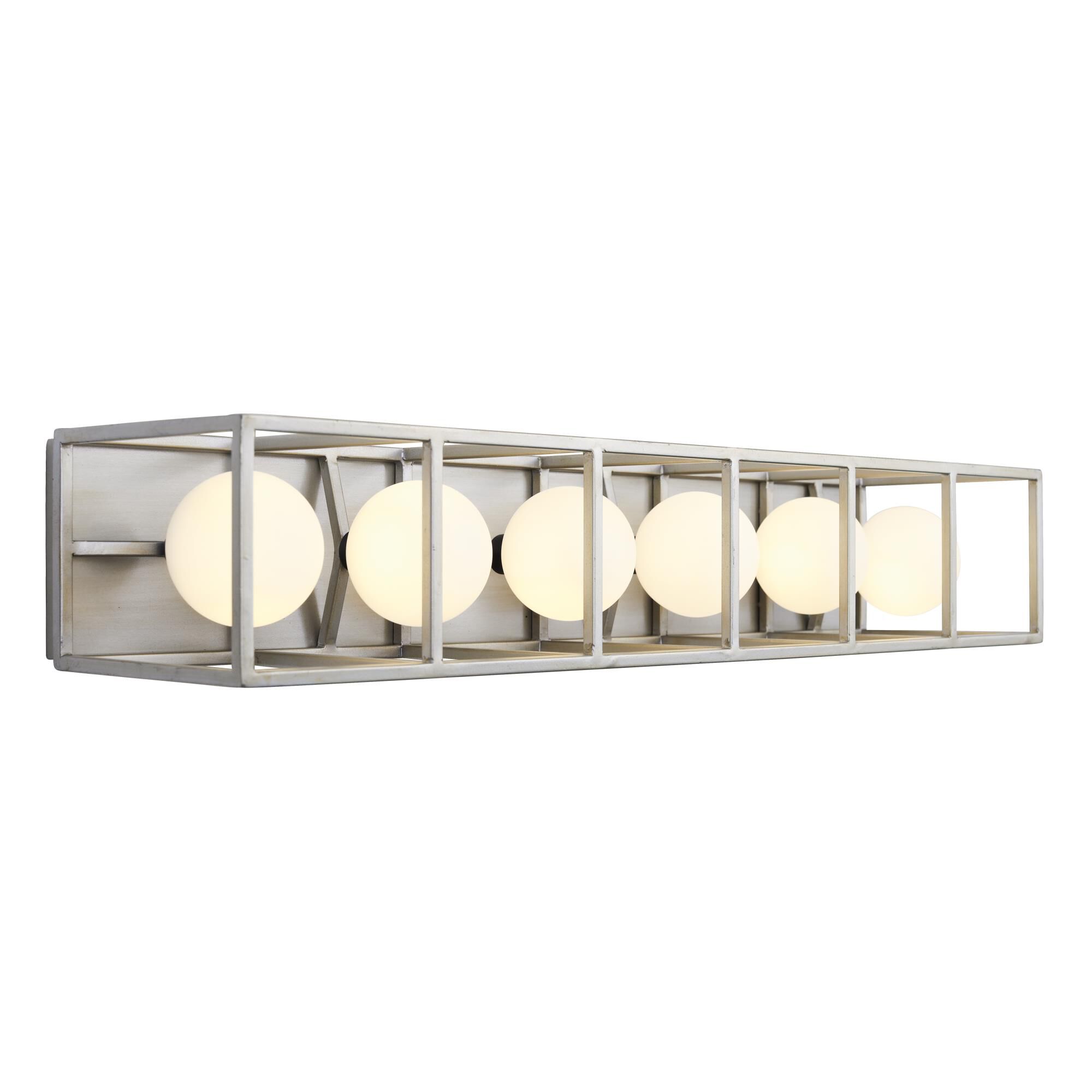 Plaza 28 Inch 6 Light LED Bath Vanity Light by Varaluz
