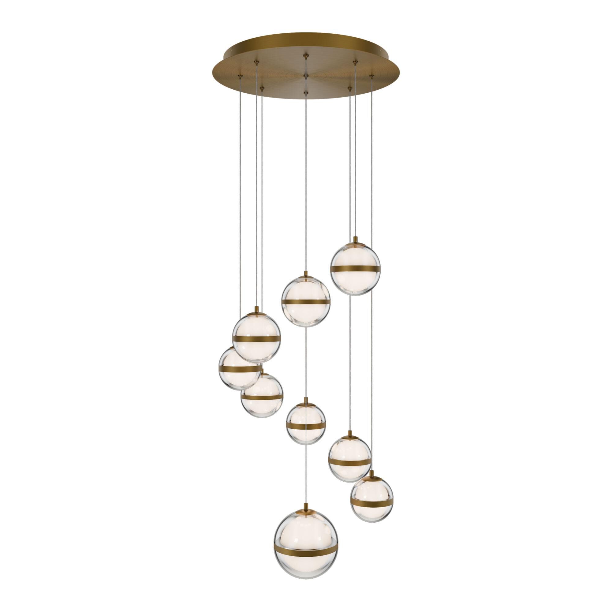 Cyllindra 6 Inch Multi Light Pendant by dweLED